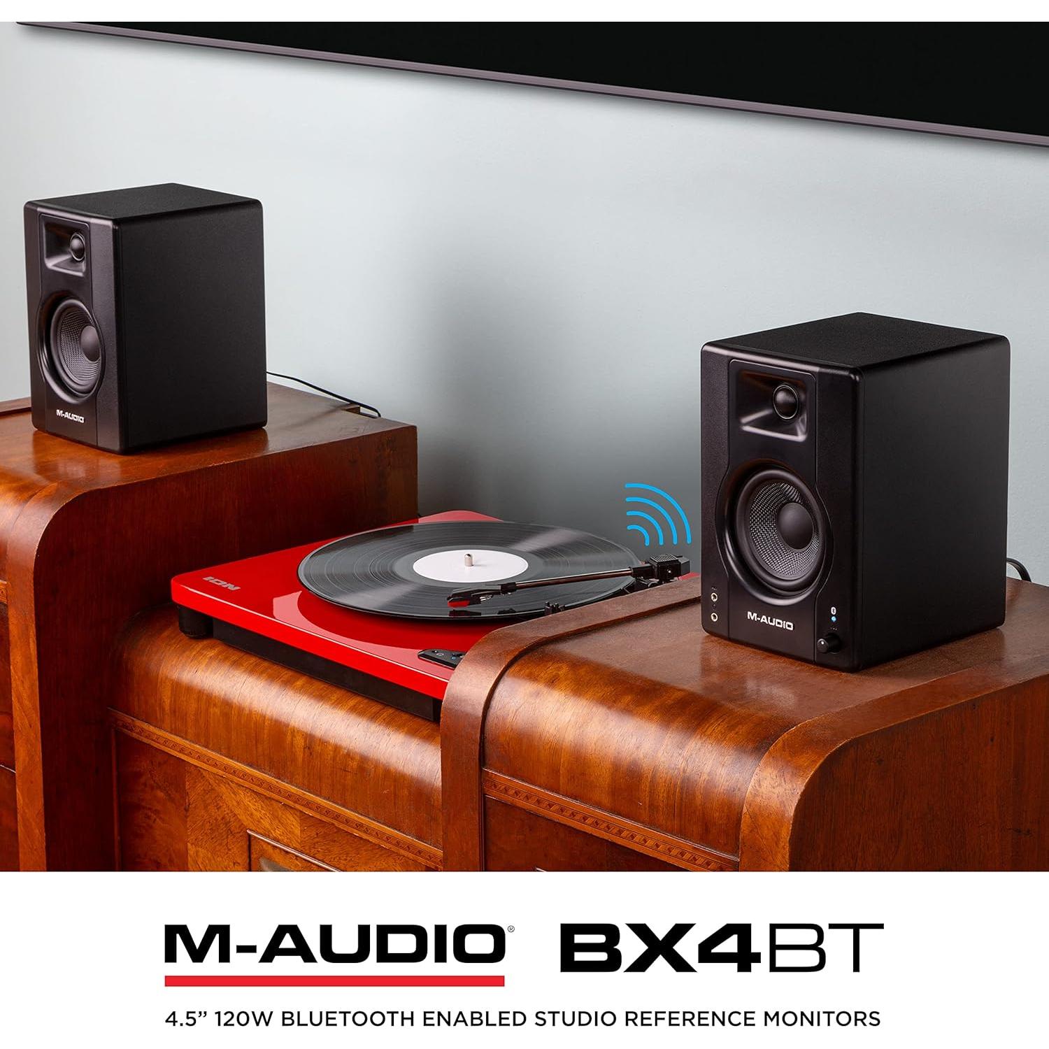 Monitores de Estudio M-Audio BX4BT 120W Bluetooth 4.5"