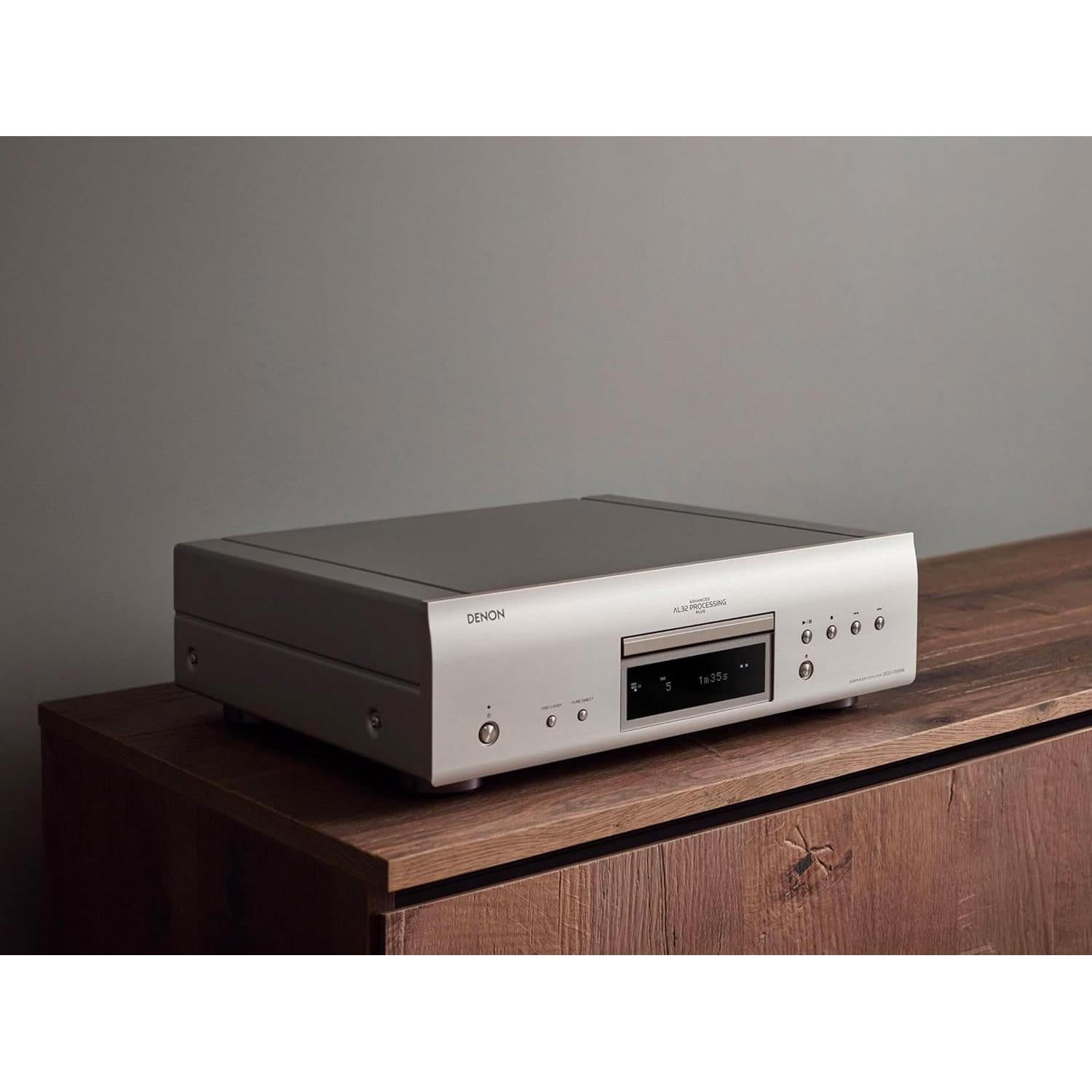 Reproductor de CD/SACD Denon DCD-1700NE Plata 192kHz/32bit