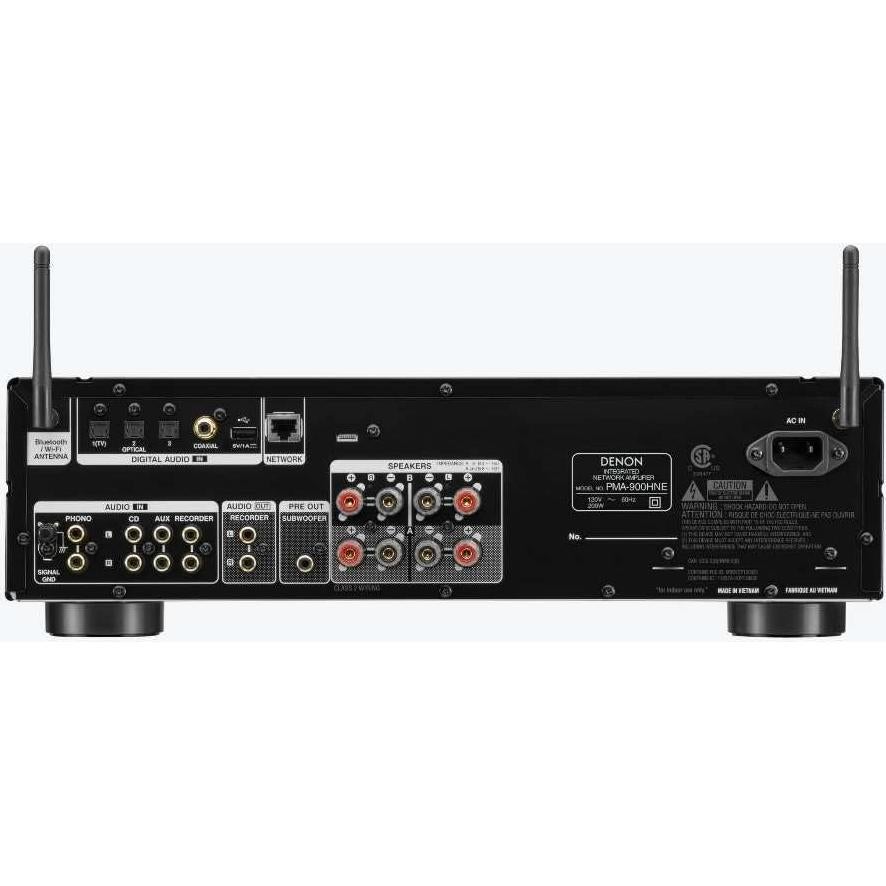 Amplificador Estéreo Integrado Denon PMA-900HNE 85W, HEOS, Bluetooth