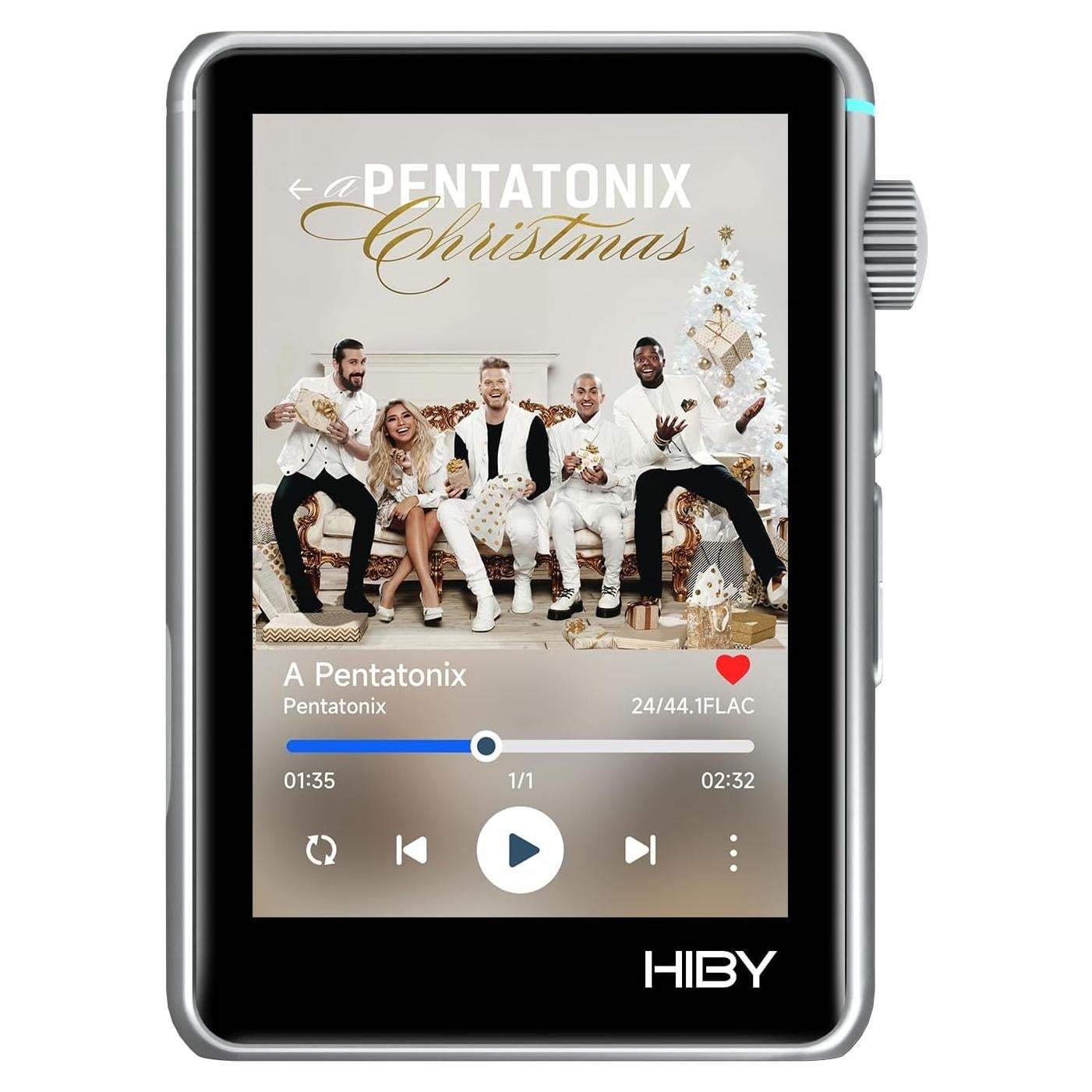 Reproductor de Audio Hi-Fi HiBy R3 II 2025 Plata Bluetooth 5.1