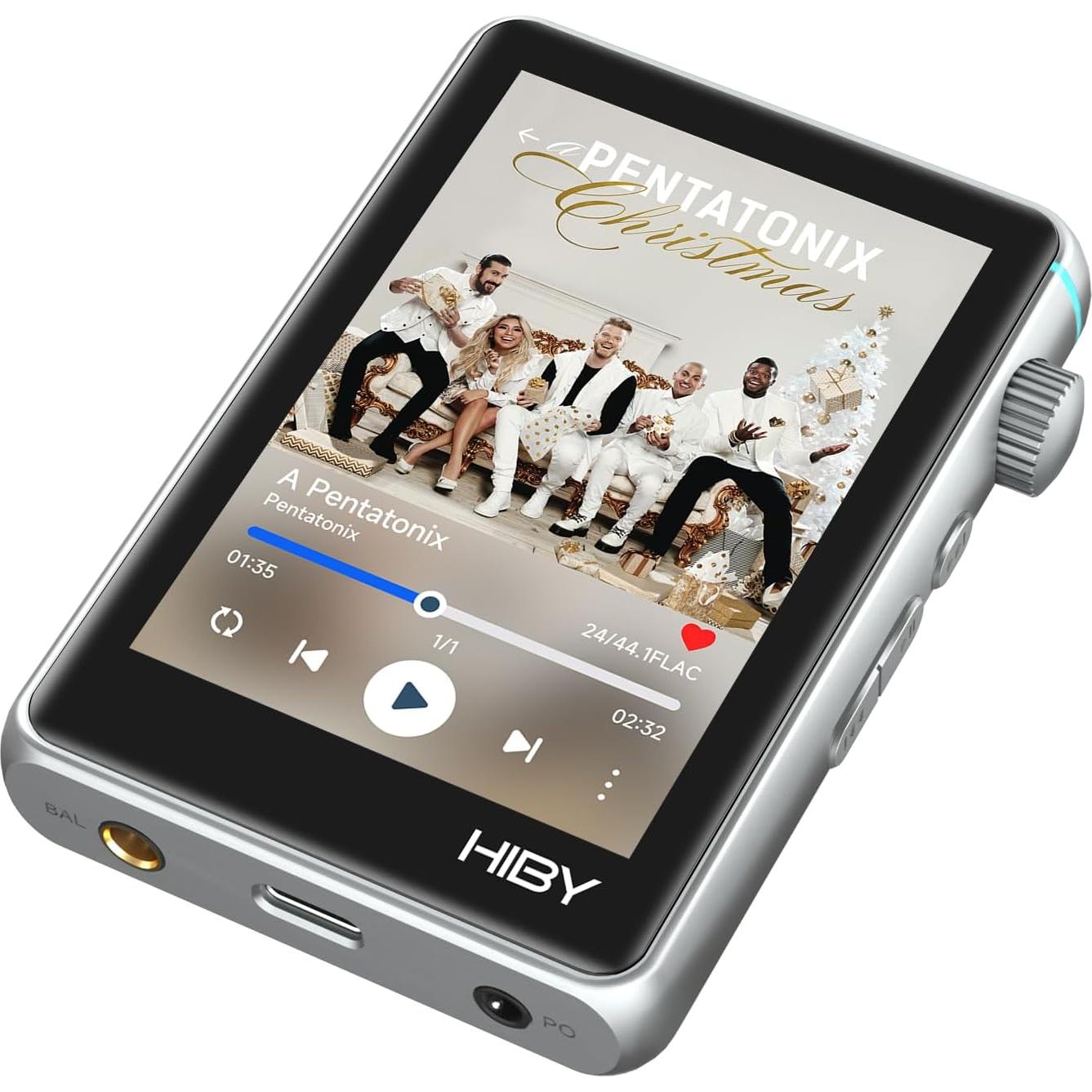 Reproductor de Audio Hi-Fi HiBy R3 II 2025 Plata Bluetooth 5.1