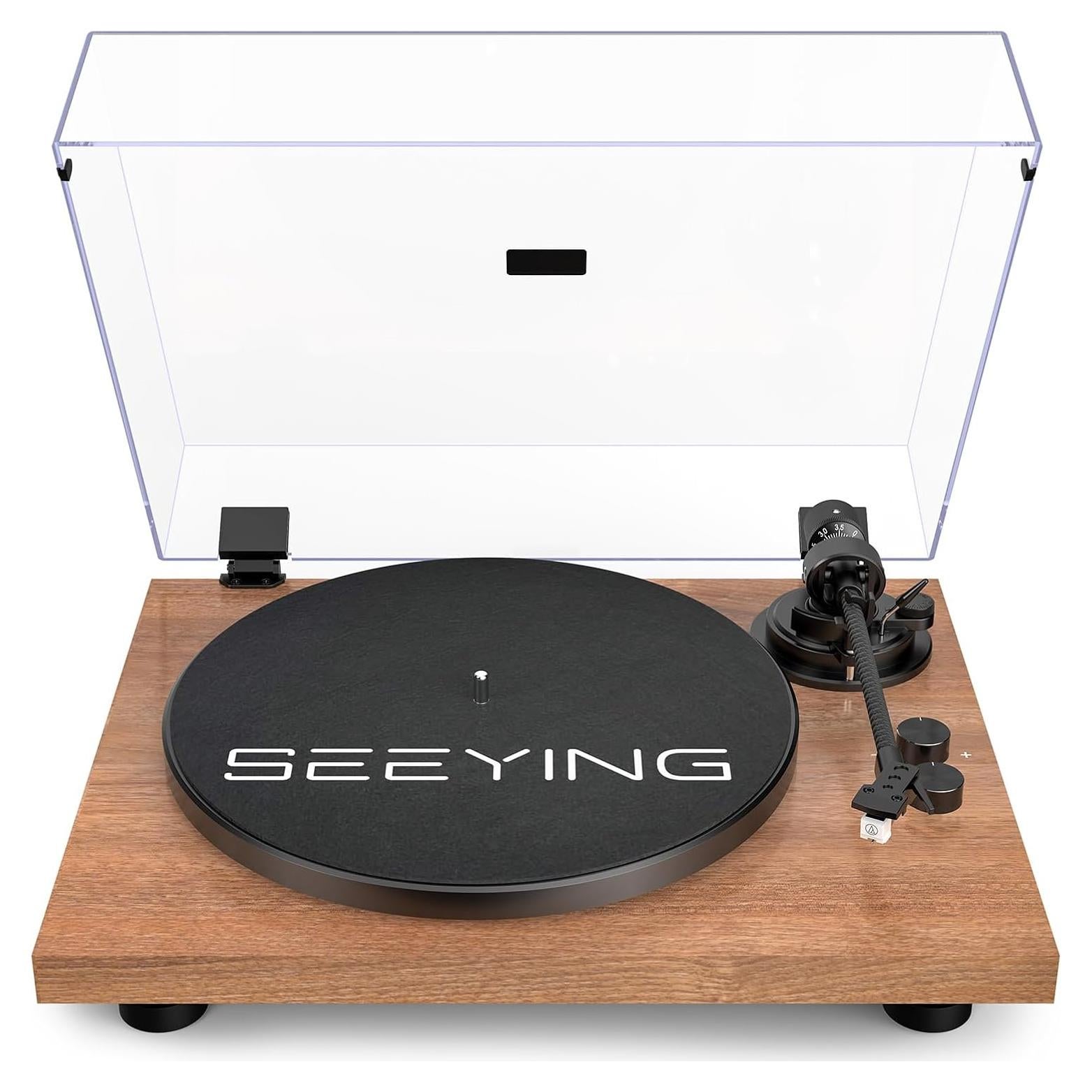 Reproductor de Discos de Vinilo SeeYing SY801 Bluetooth 2 Velocidades