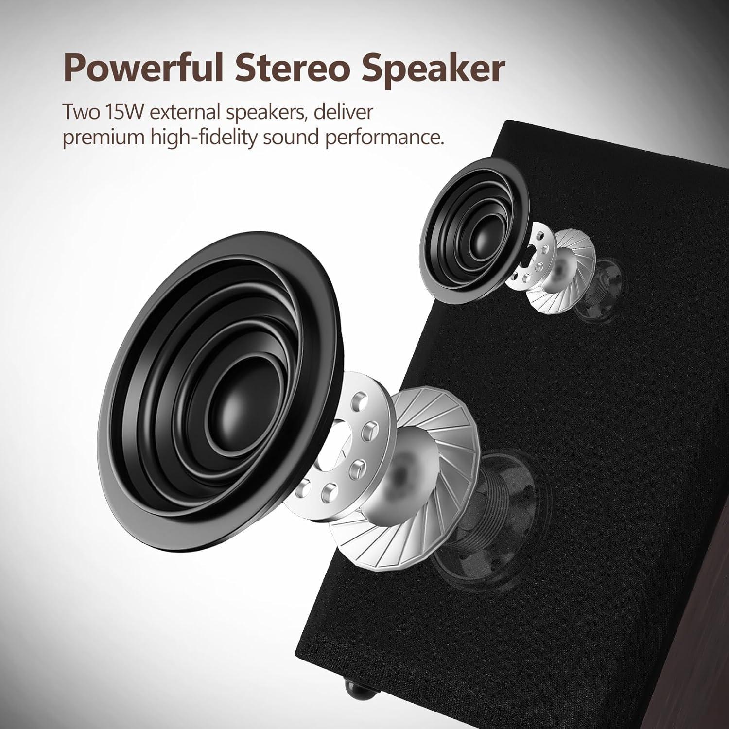 Tornamesa Retrospiler LP-603 con Bluetooth y Altavoces 15W