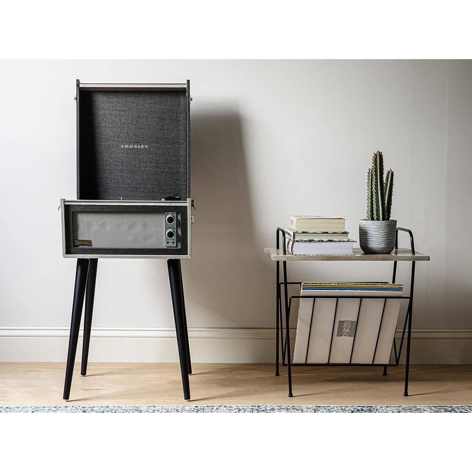 Reproductor de Vinilo Portátil Crosley CR6233F-BK Bluetooth Negro