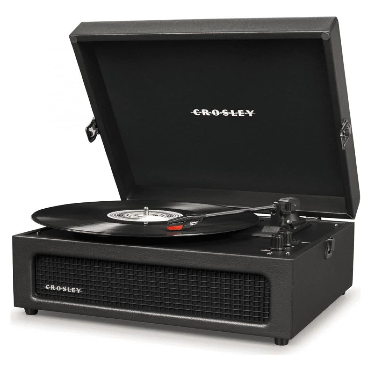 Tocadiscos Portátil Crosley CR8017A-BK Vintage Bluetooth