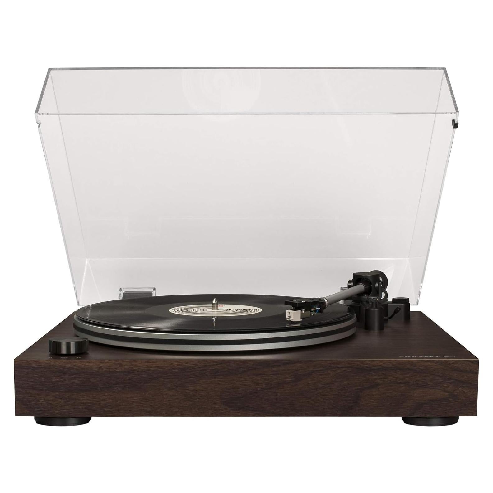 Tocadiscos Crosley C8A-WA con Pre-Amplificador y Cartucho AT3600L