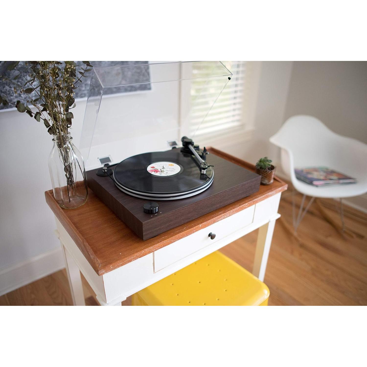 Tocadiscos Crosley C8A-WA con Pre-Amplificador y Cartucho AT3600L