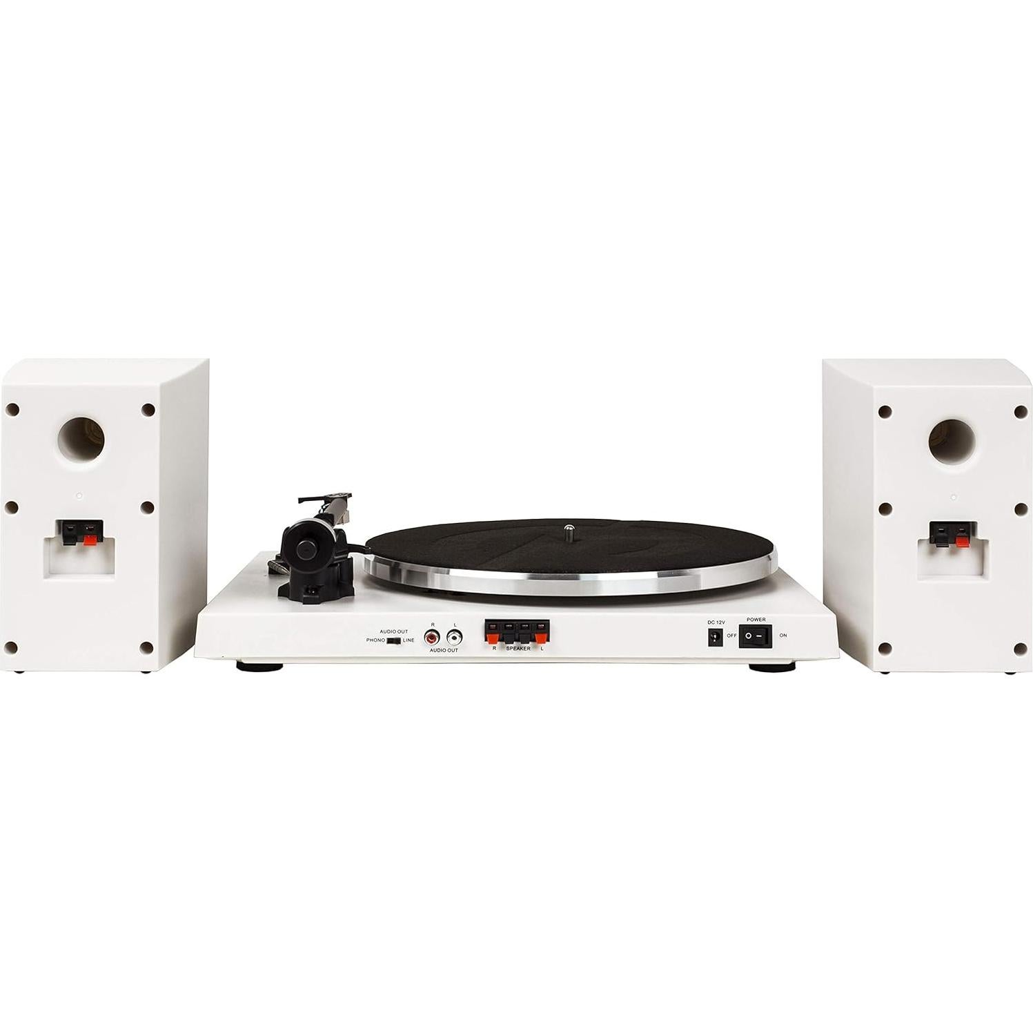 Tocadiscos Bluetooth Crosley T150A-WH 2 Velocidades Estéreo Blanco