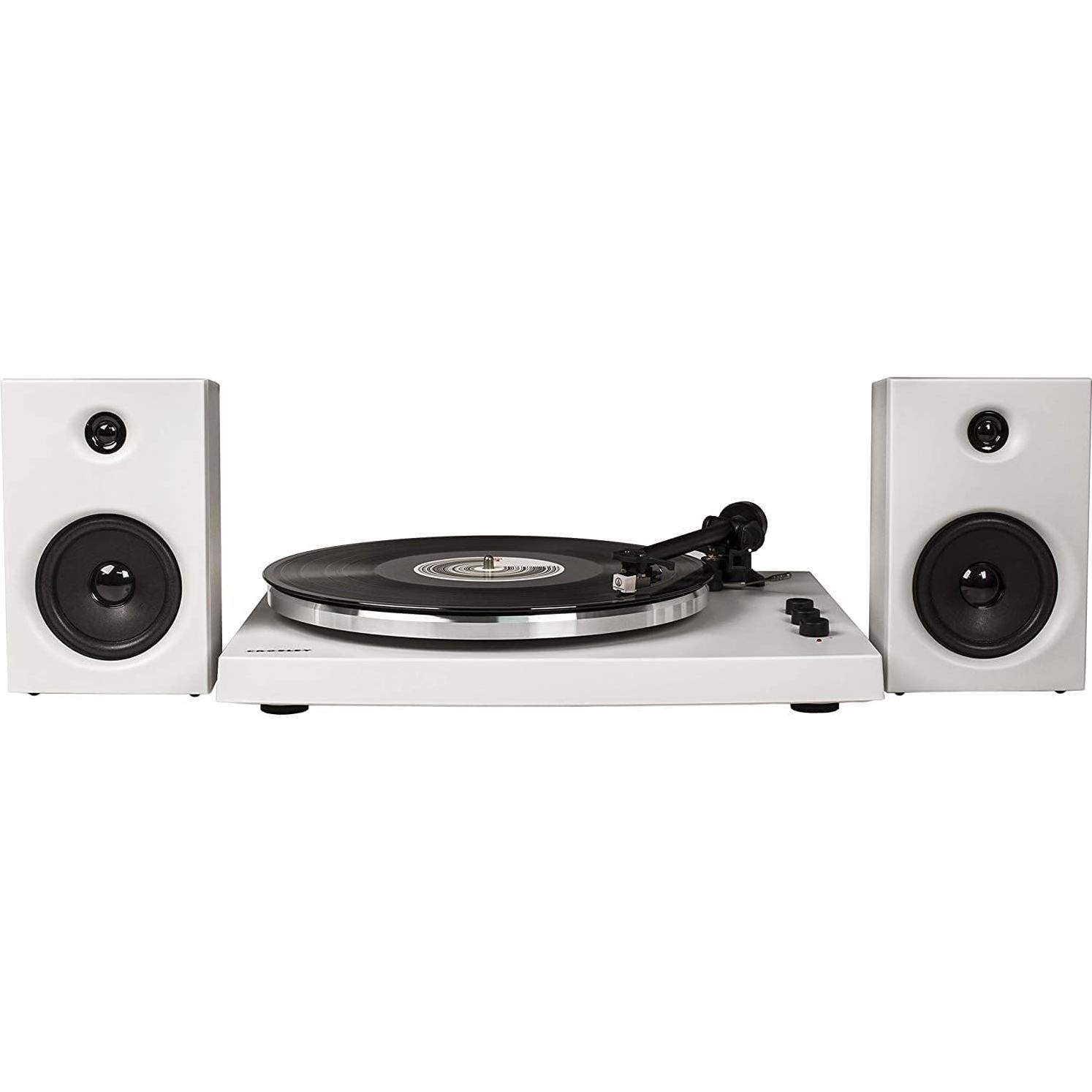 Tocadiscos Bluetooth Crosley T150A-WH 2 Velocidades Estéreo Blanco