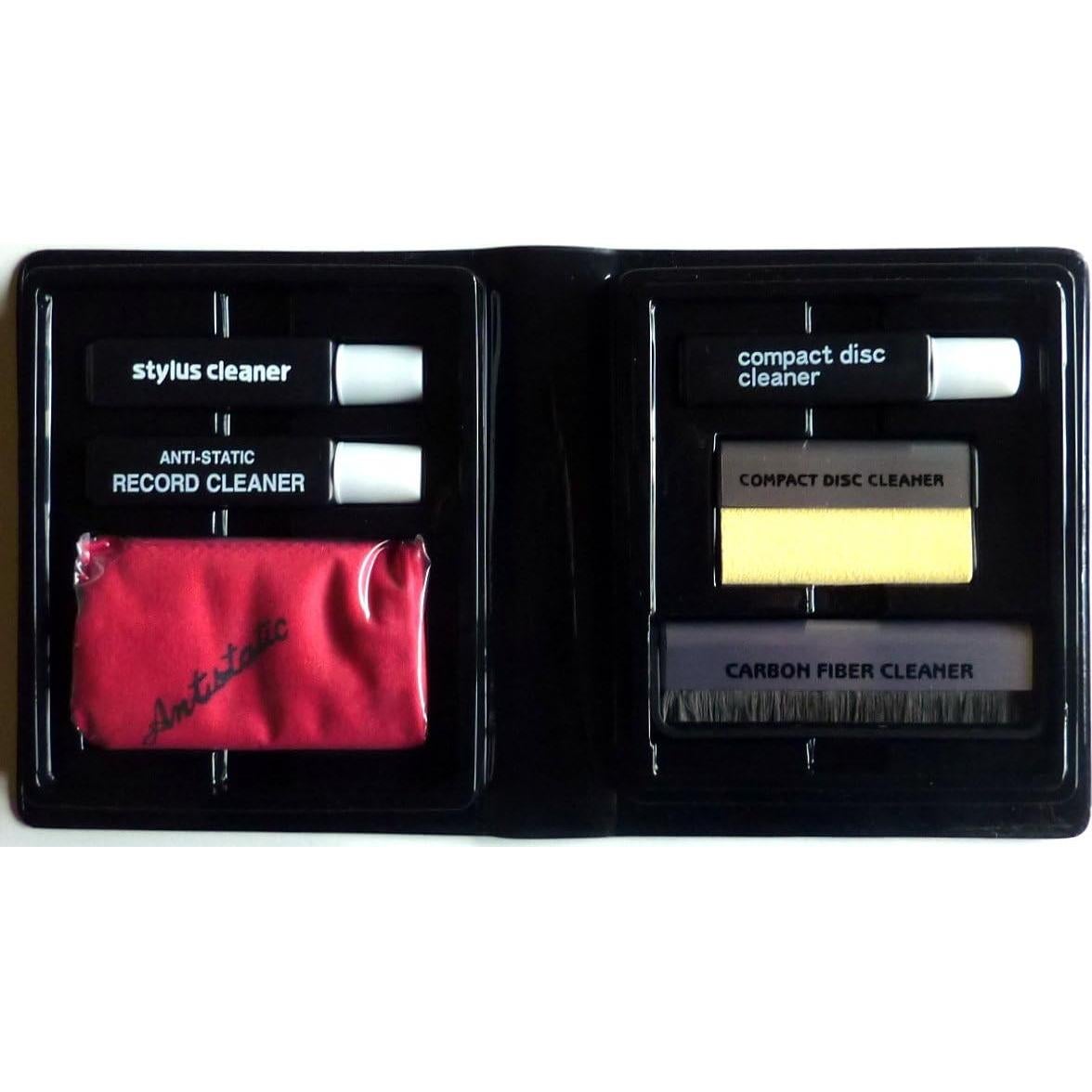 Kit de limpieza para discos Pfanstiehl MHFC-2 con cepillo y líquidos