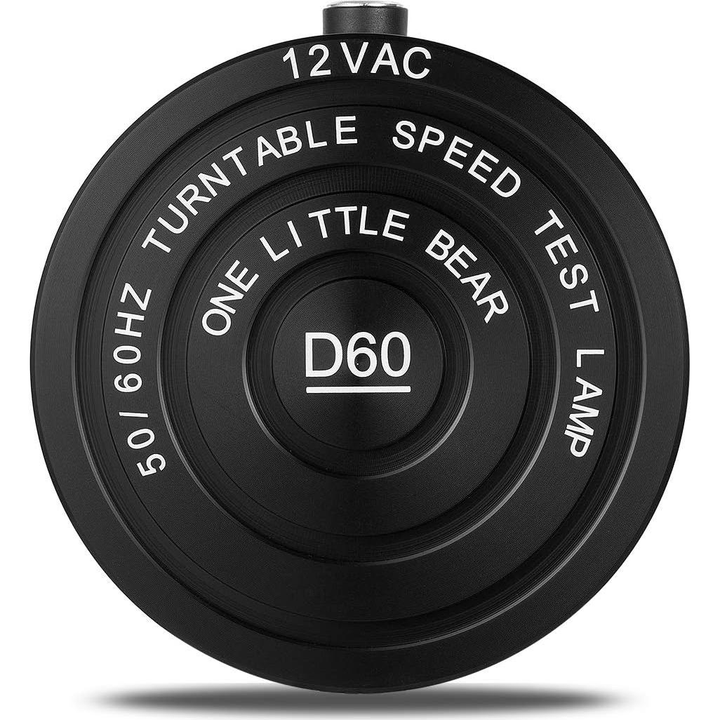 Luz Estroboscópica Nobsound D60 con Disco Tacómetro para Tocadiscos