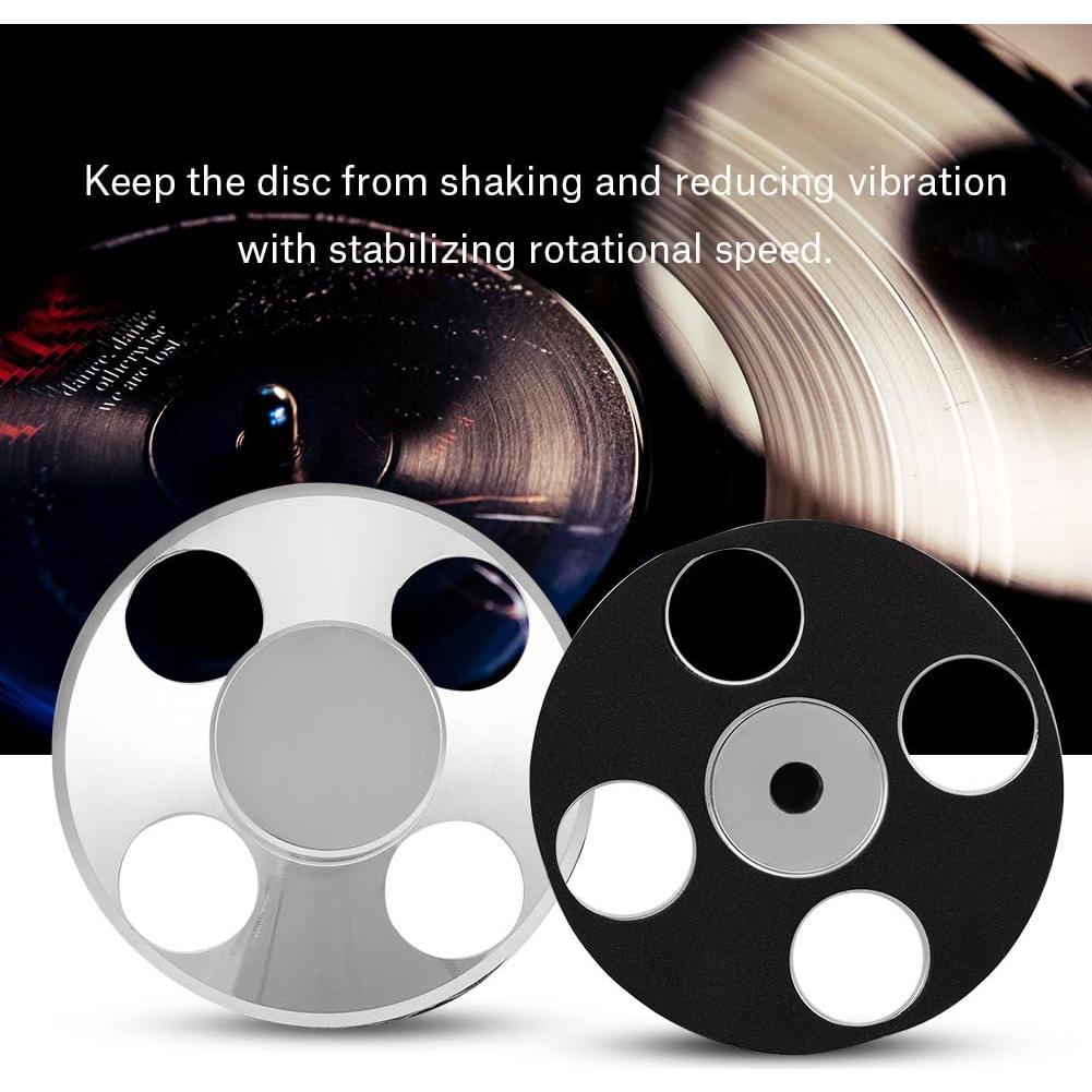 Estabilizador de Disco de Metal Bewinner para Tocadiscos 78mm