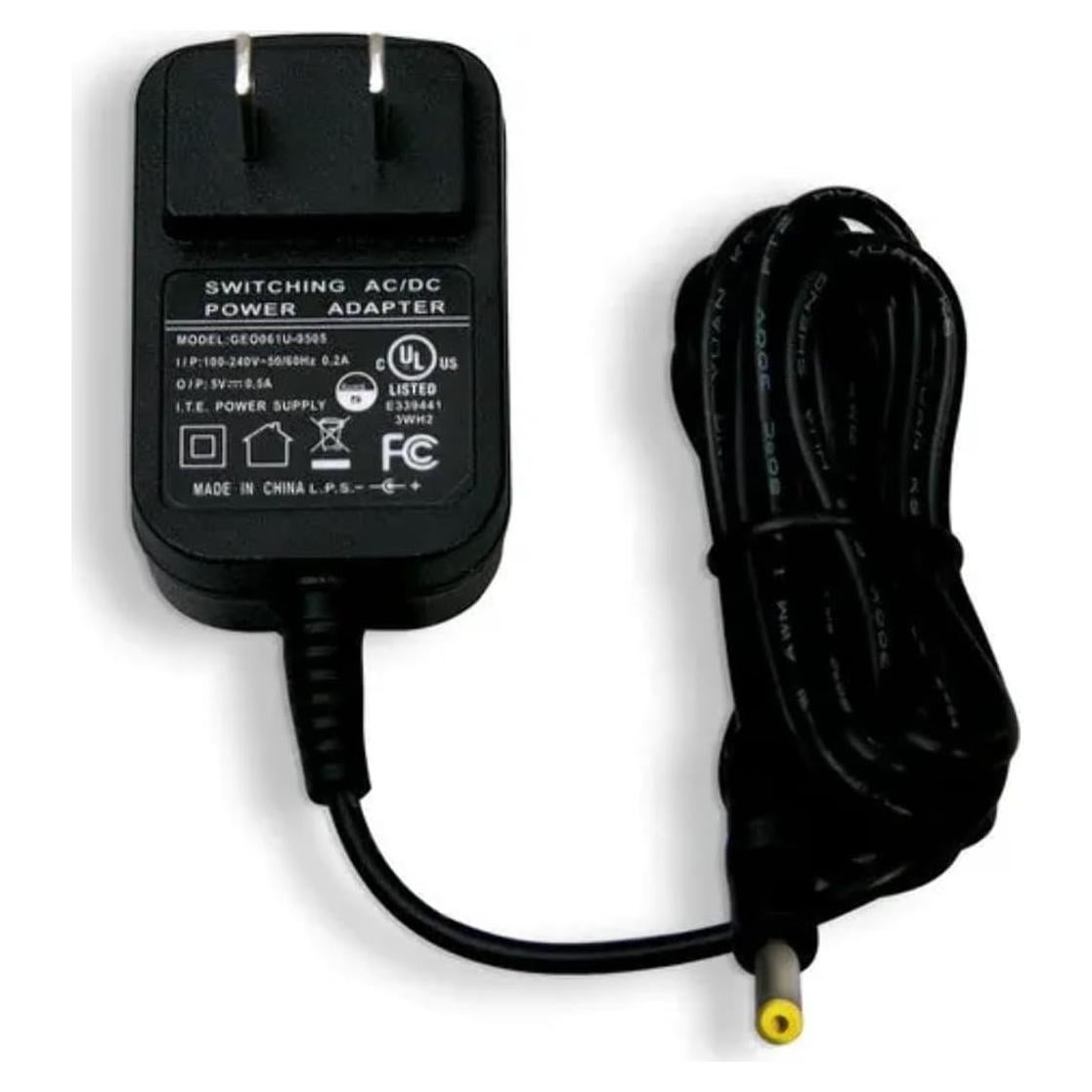 Adaptador de CA Vinyl Styl 5V 500mA Tipo A para Turntable