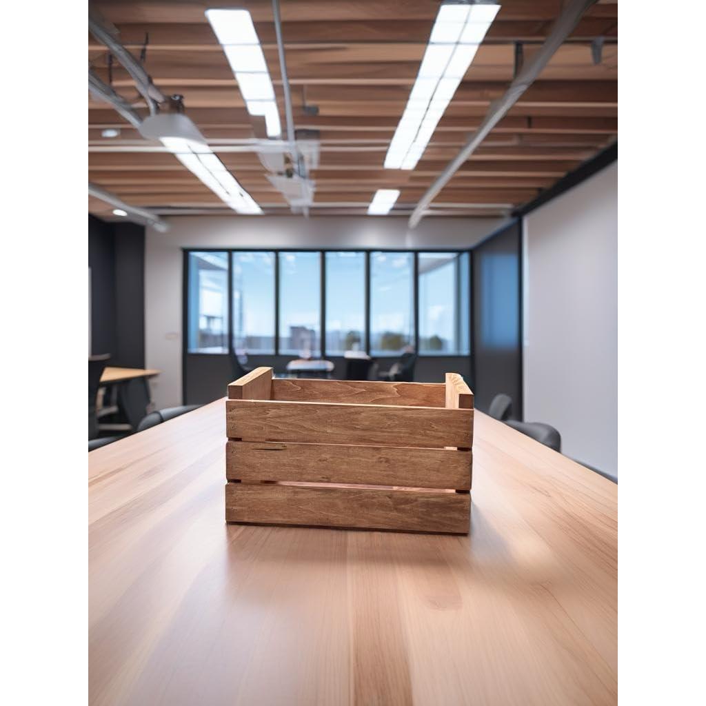 Caja de Madera para Discos de 45 RPM Darla'Studio 66 Cereza