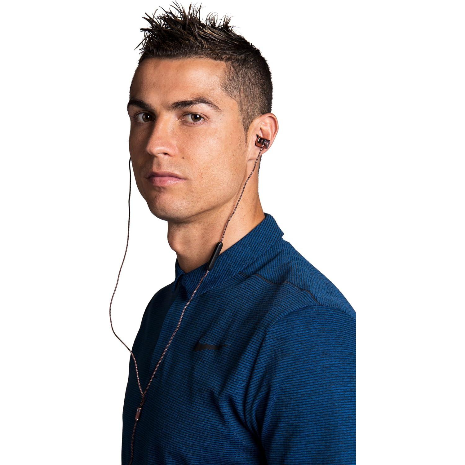 Auriculares Deportivos ROC III Plata con Cable - Resistente al Agua