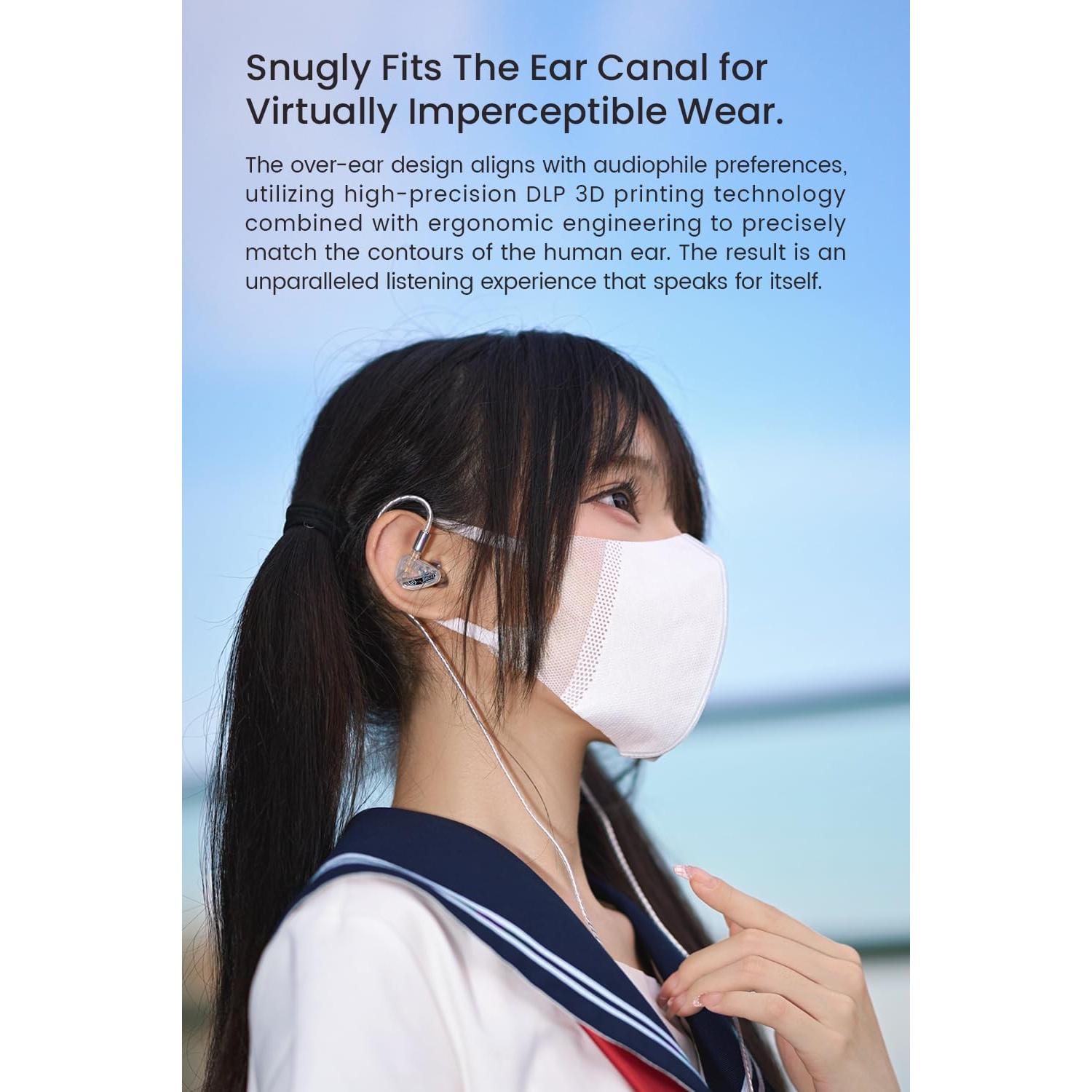 Auriculares in-ear TANCHJIM Kara 1DD+4BA HIFI 20Hz-20kHz