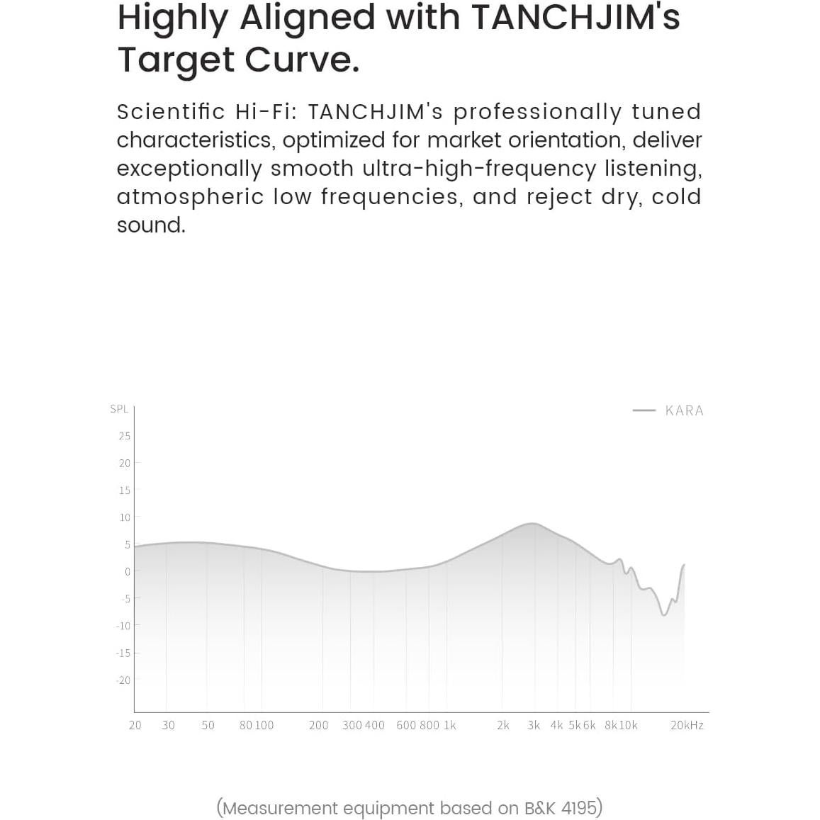 Auriculares in-ear TANCHJIM Kara 1DD+4BA HIFI 20Hz-20kHz