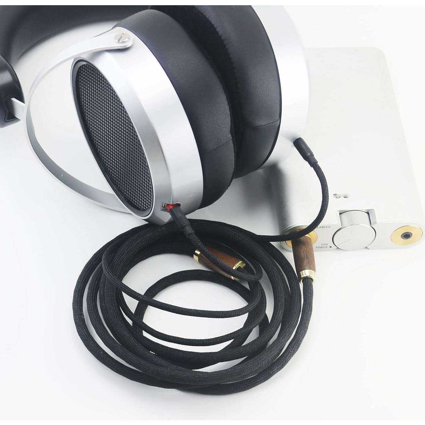 Cable Balanceado 4.4mm NewFantasia 2m para Hifiman 3.5mm