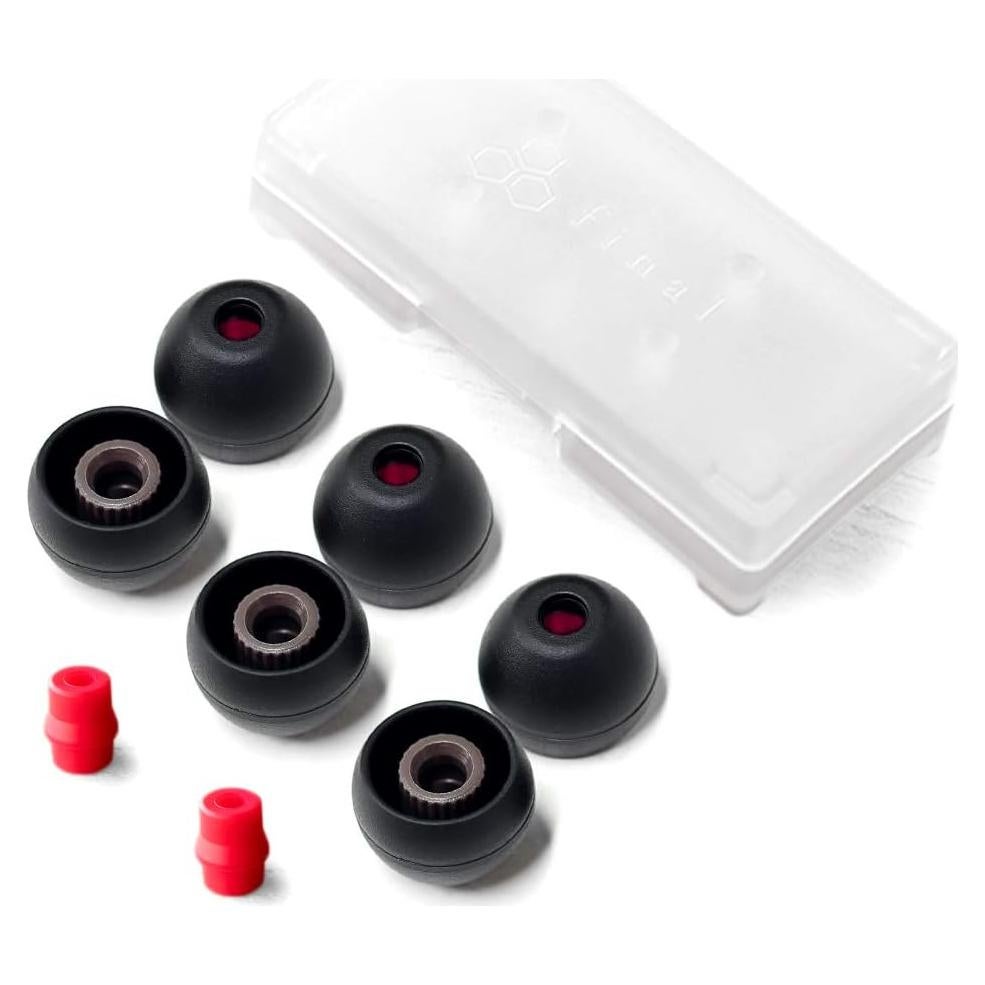 Kit de Puntas de Silicona Final Audio Tipo E Grande con Estuche