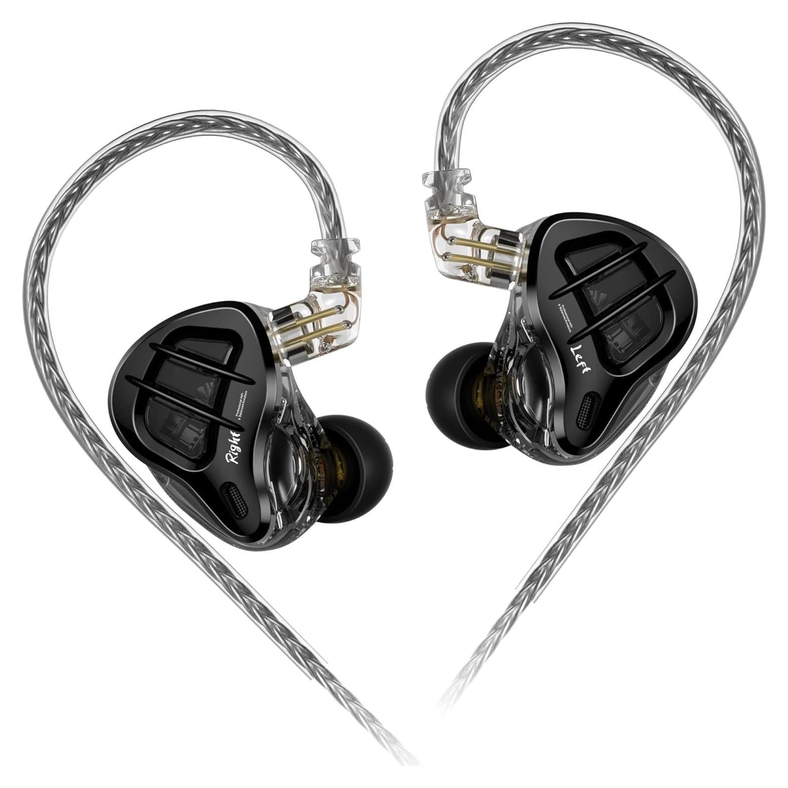 Auriculares KZ ZAR In Ear Híbridos 1DD+7BA Aislamiento Sonido
