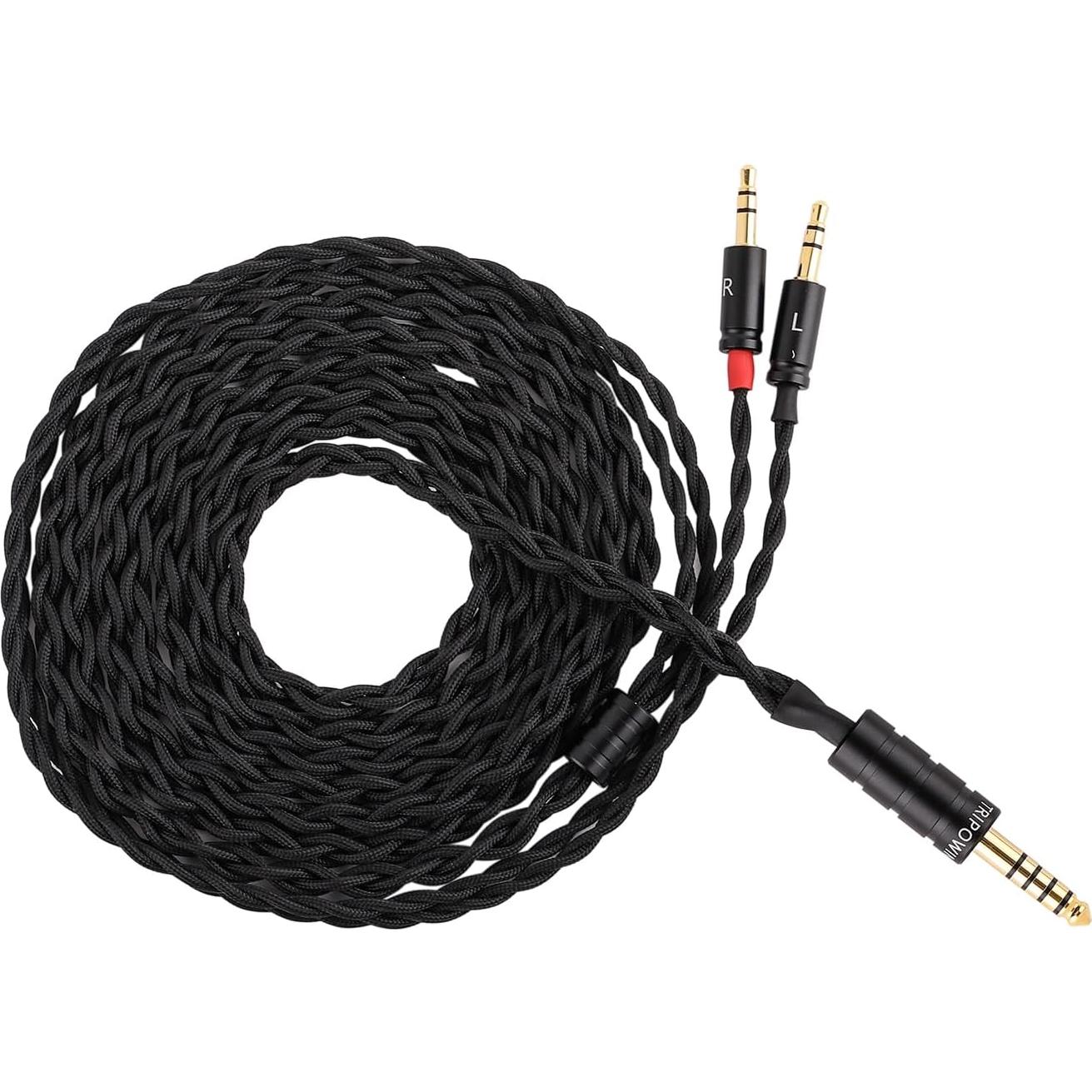 Cable de Auriculares Linsoul Tripowin Nova 2m Híbrido 4 Hilos