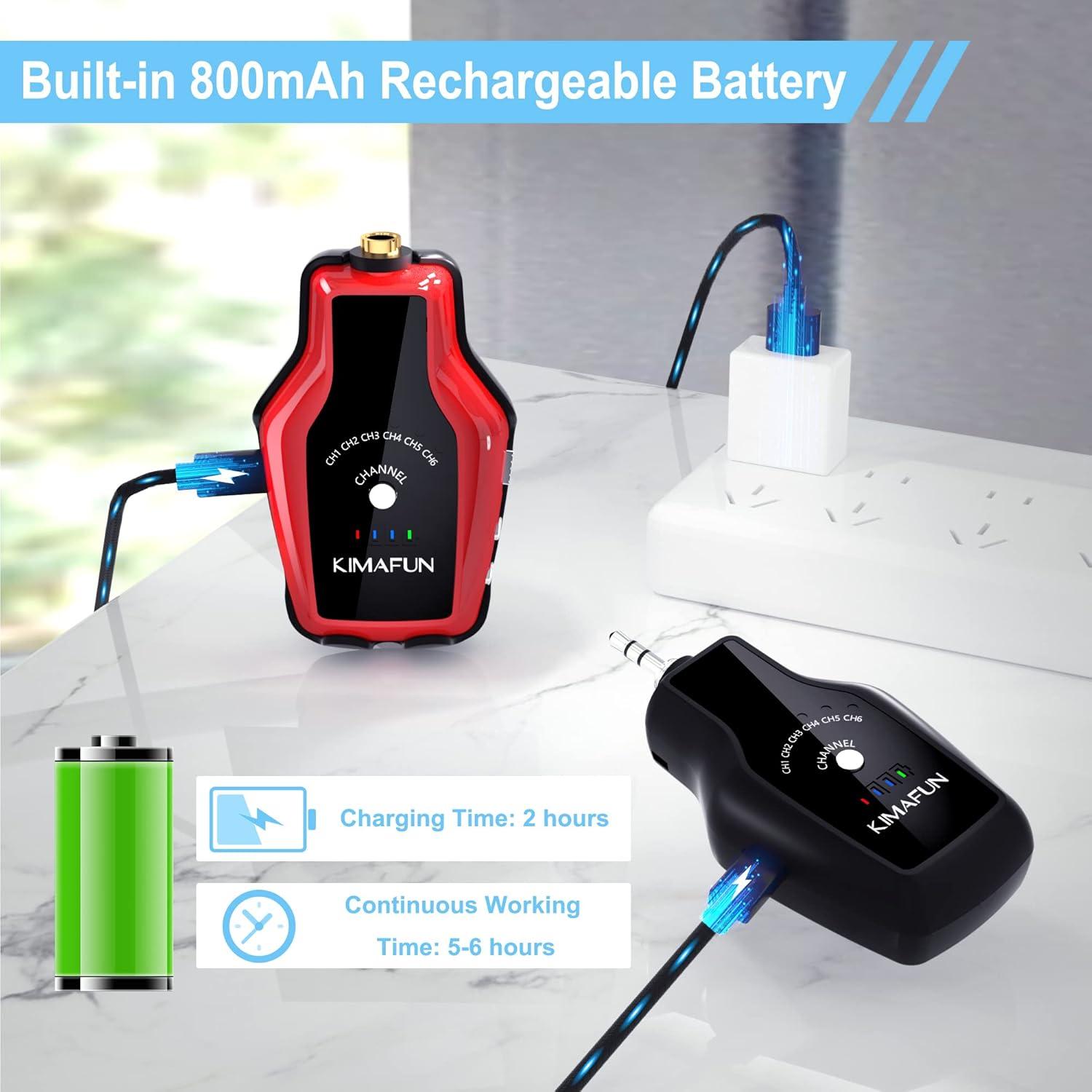 Sistema Inalámbrico de Monitoreo KIMAFUN KM-G150-3 (1TX+1RX)