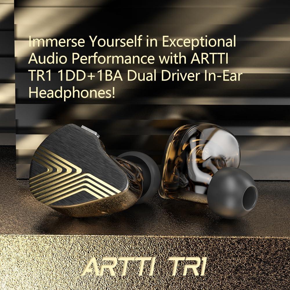 Auriculares In-Ear ARTTI TR1 HiFi 10mm Berilio 3.5mm