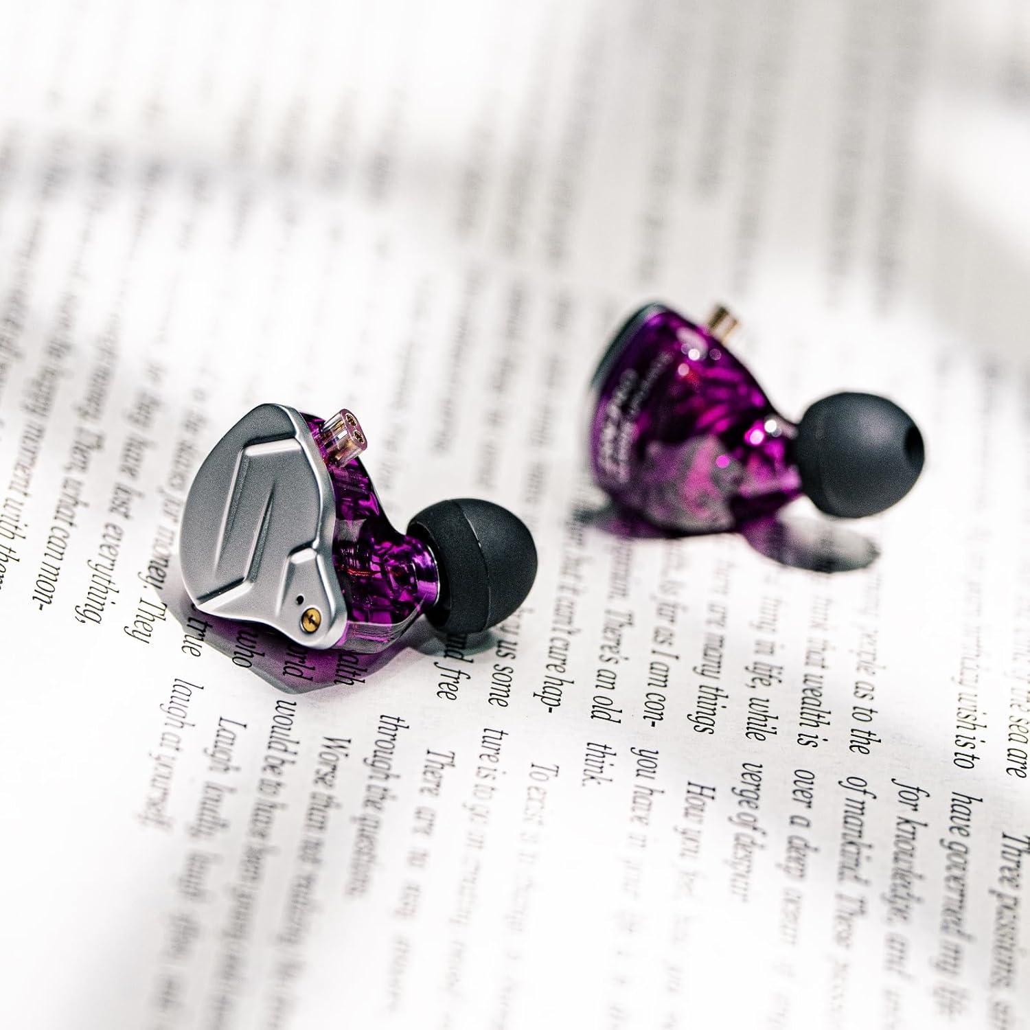 Auriculares KZ ZSN Pro HiFi Híbridos 1BA + 1DD con Micrófono