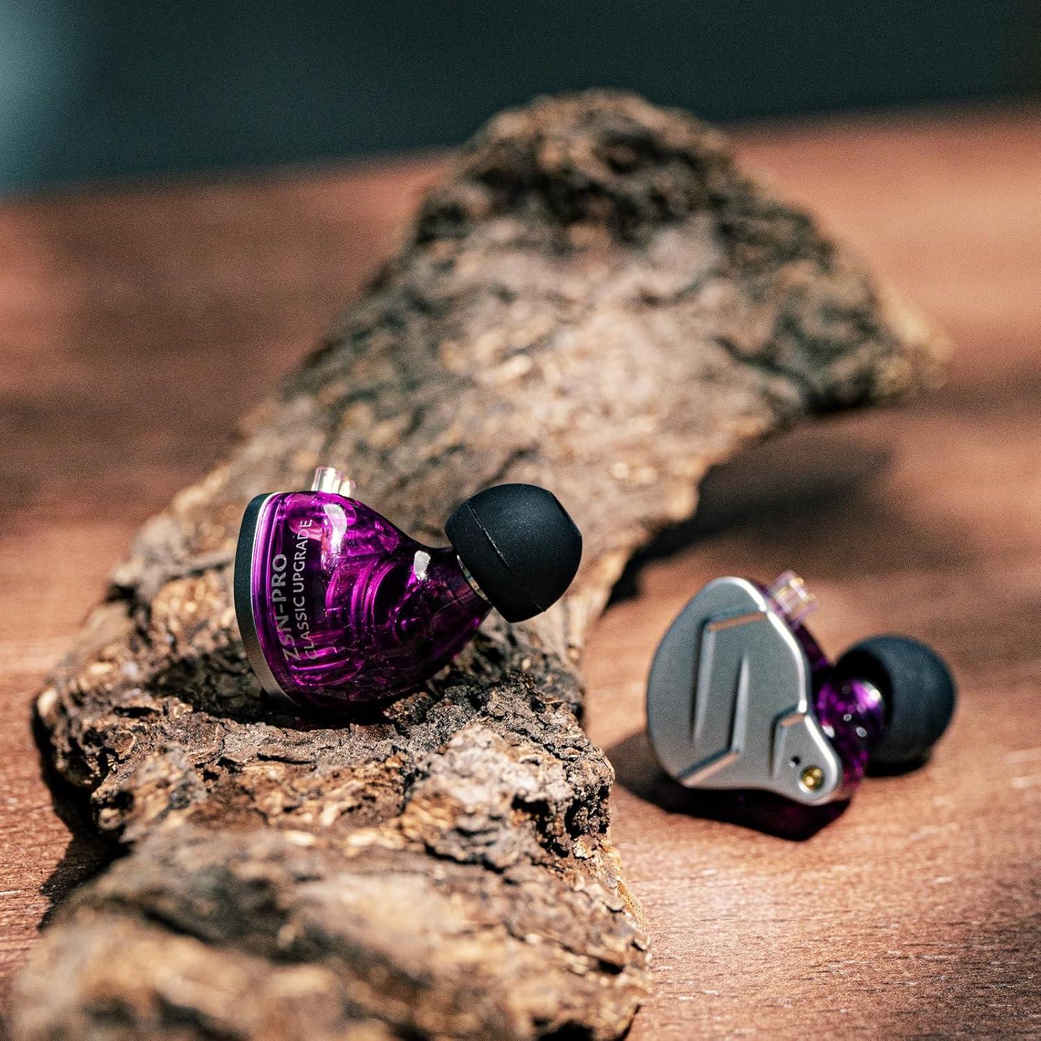 Auriculares KZ ZSN Pro HiFi Híbridos 1BA + 1DD con Micrófono