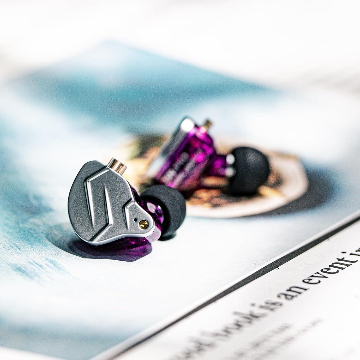 Auriculares KZ ZSN Pro HiFi Híbridos 1BA + 1DD con Micrófono