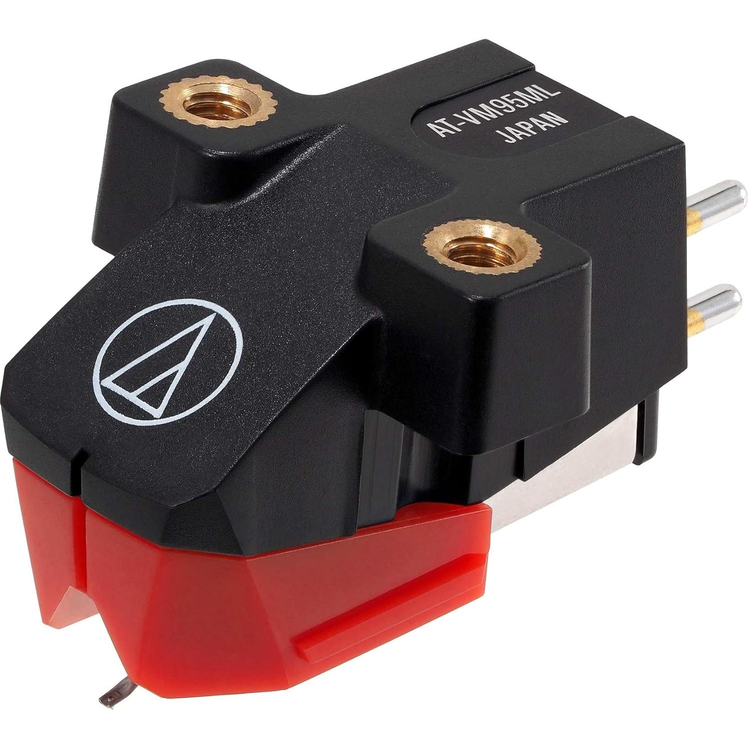 Cartucho de Magnetismo Dual Audio-Technica AT-VM95ML Rojo