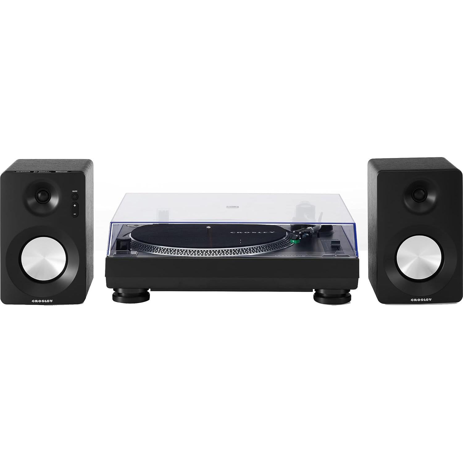 Tocadiscos Bluetooth Crosley KT100BT-BK con Altavoces 30W