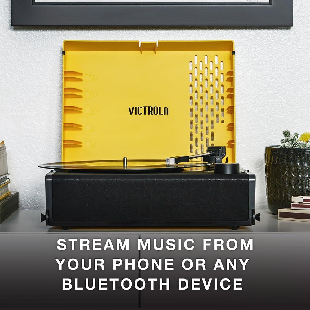 Tocadiscos Portátil Victrola Revolution GO Bluetooth 12h Azul