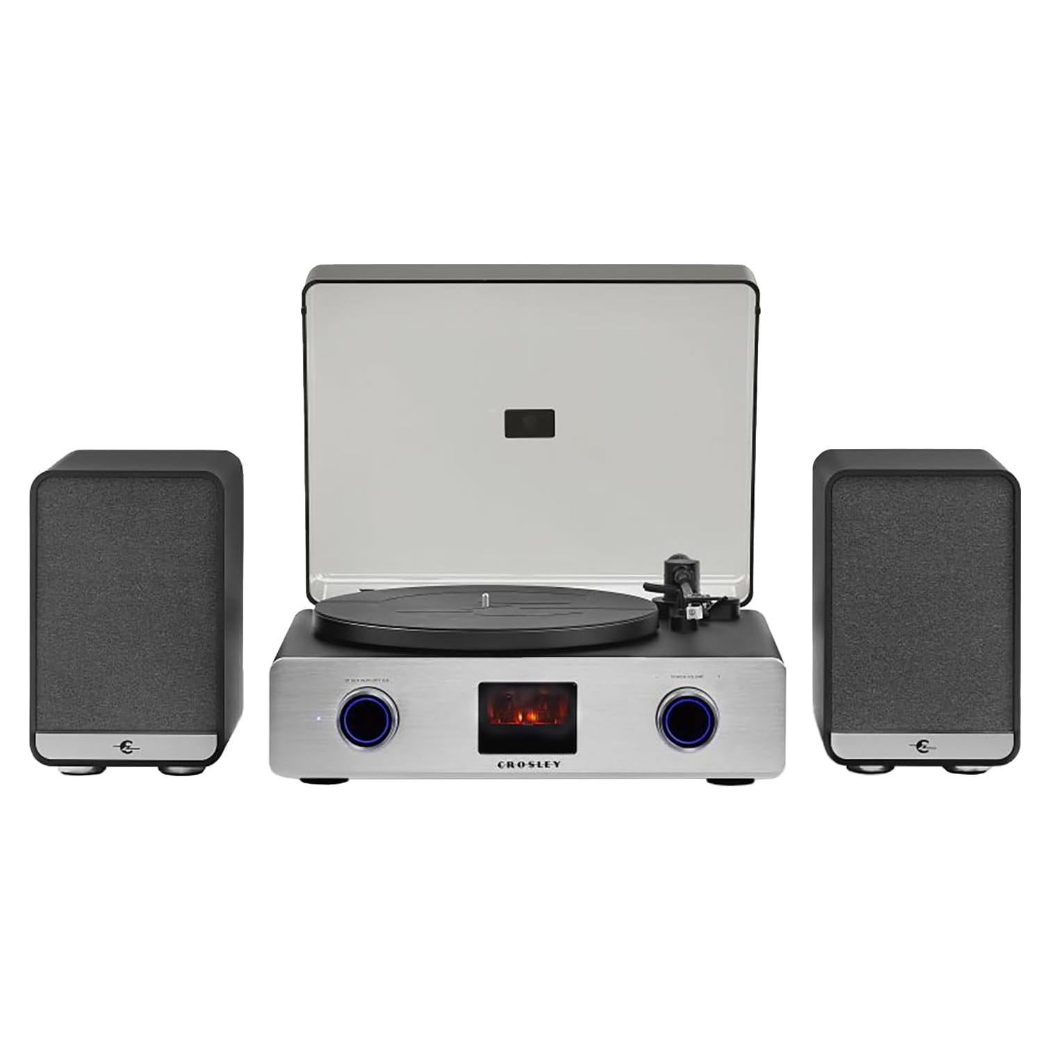 Tocadiscos Bluetooth Crosley C92A-BK con Altavoces 120W