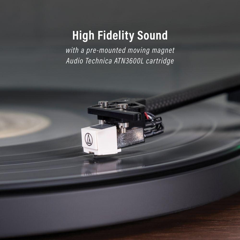 Tocadiscos Bluetooth Crosley C92A-BK con Altavoces 120W