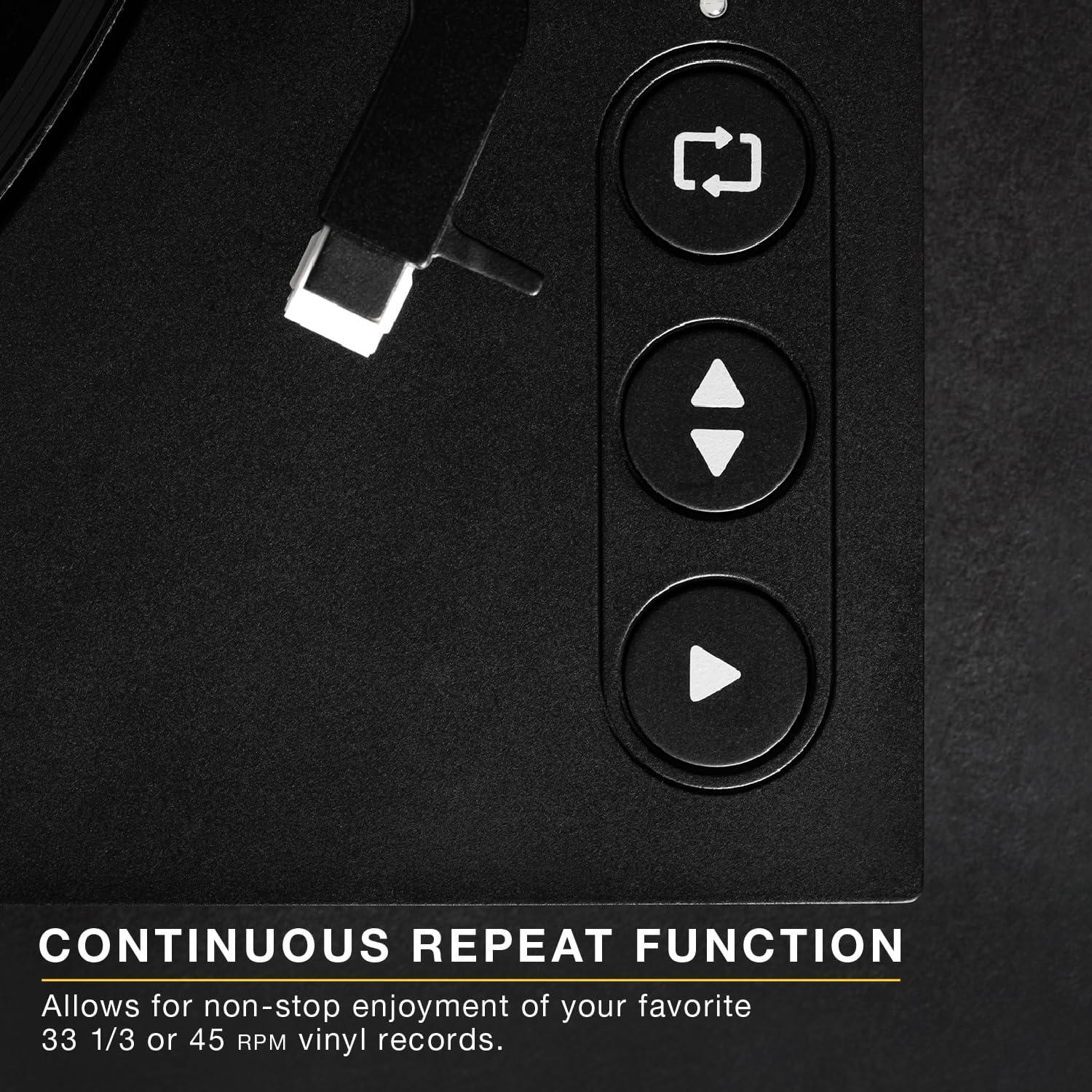 Tocadiscos Automático Victrola VPT-800 Verde Bluetooth 2 Velocidades