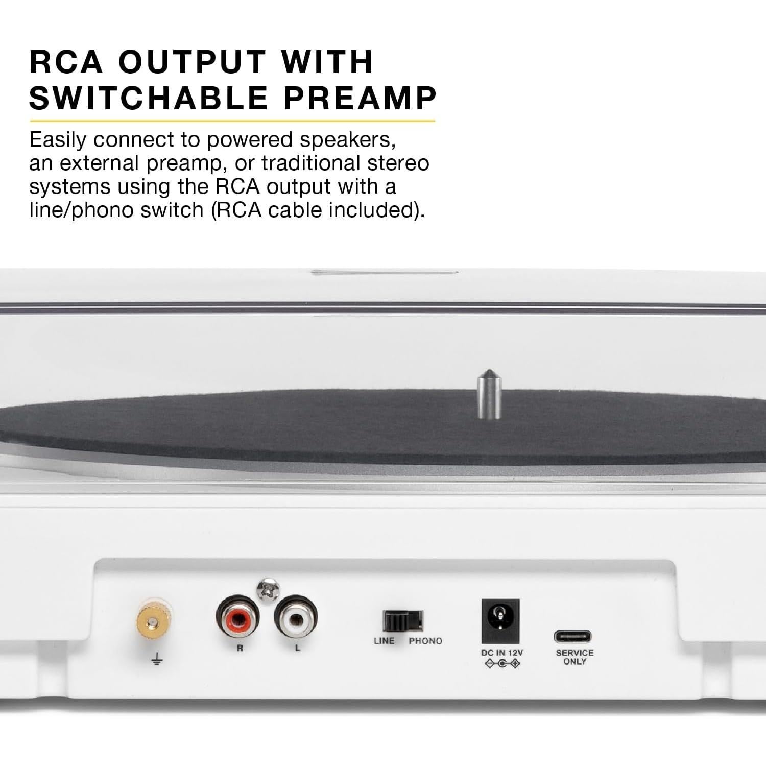 Tocadiscos Automático Victrola VPT-800 Verde Bluetooth 2 Velocidades