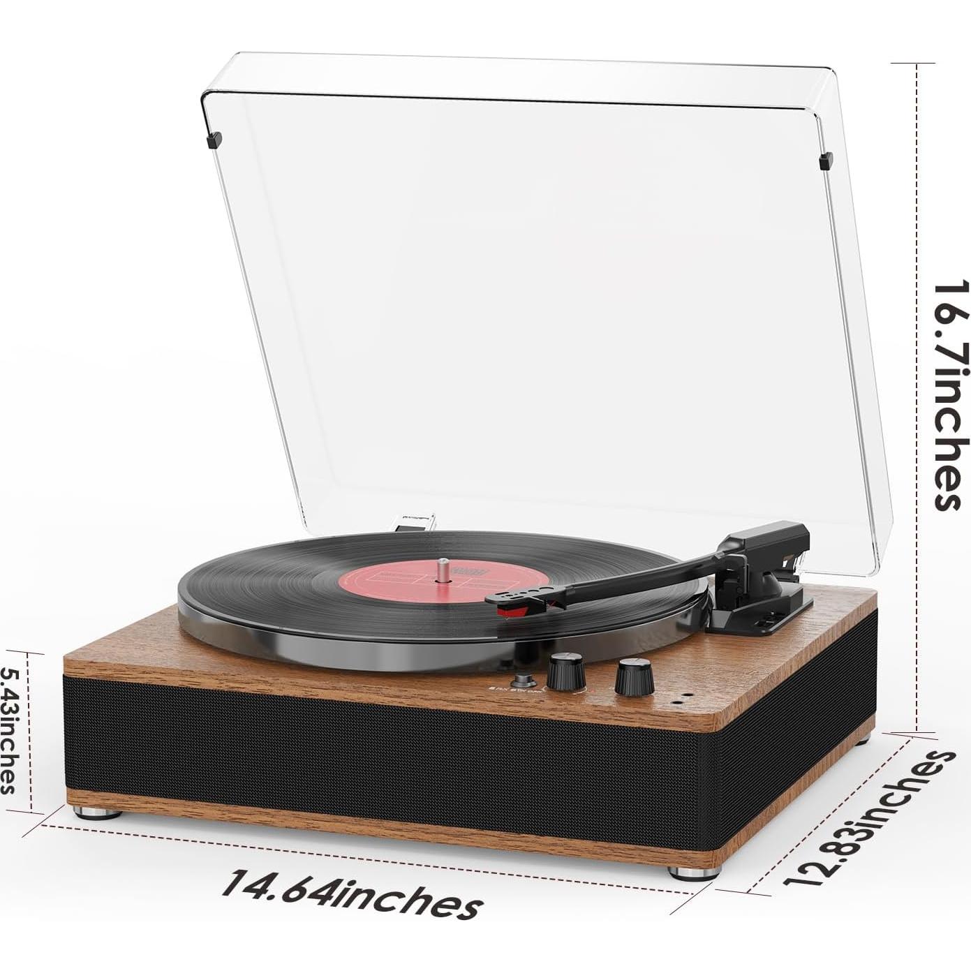 Reproductor de Discos Vinilos Bluetooth Vinylslink TE-3008TAN