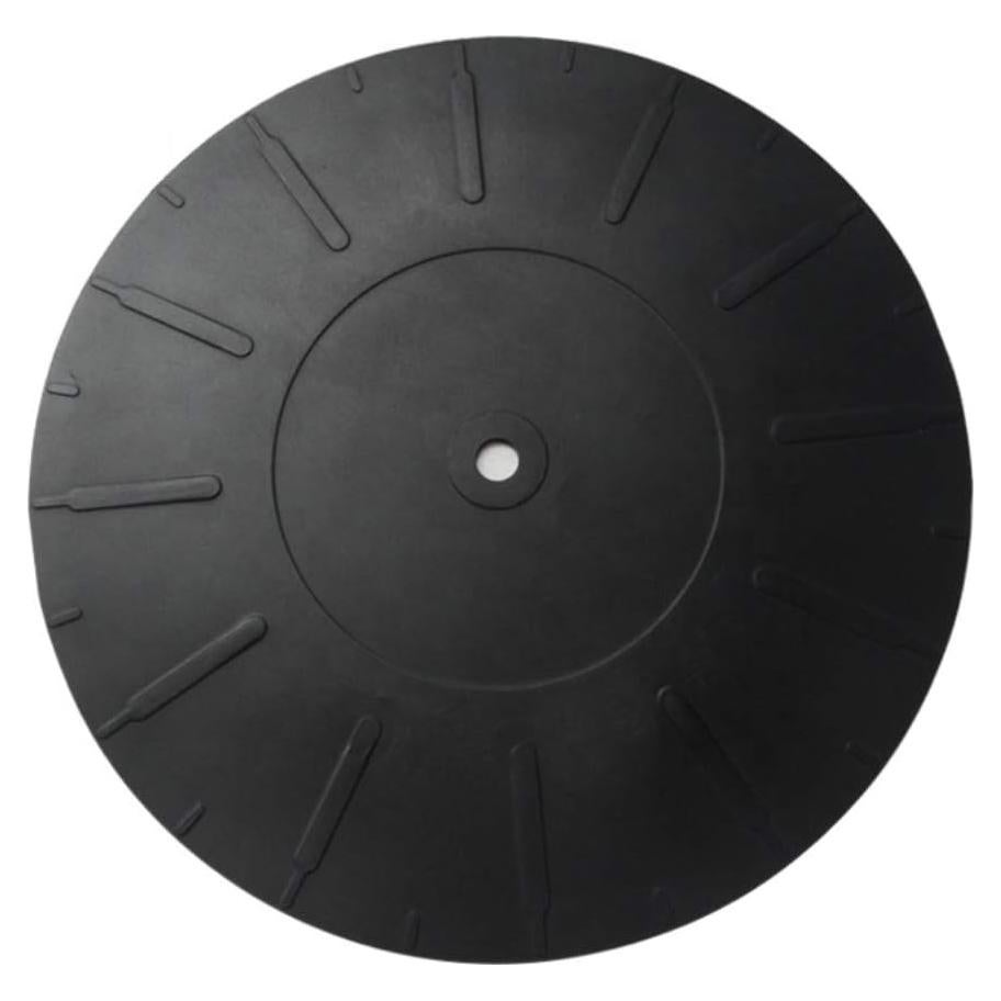 Mat de goma de silicona para tocadiscos Ywhomal 17.78 cm