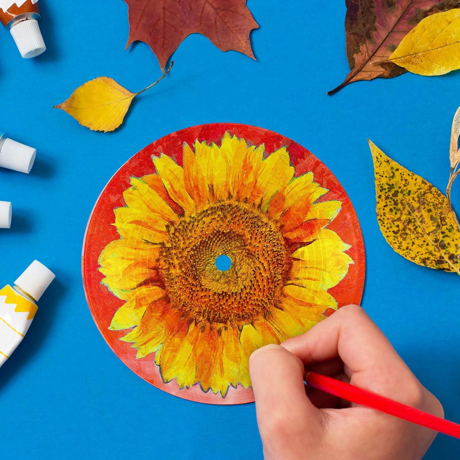 Qunclay 48 Discos de Vinilo Falsos Decorativos 17.78 cm