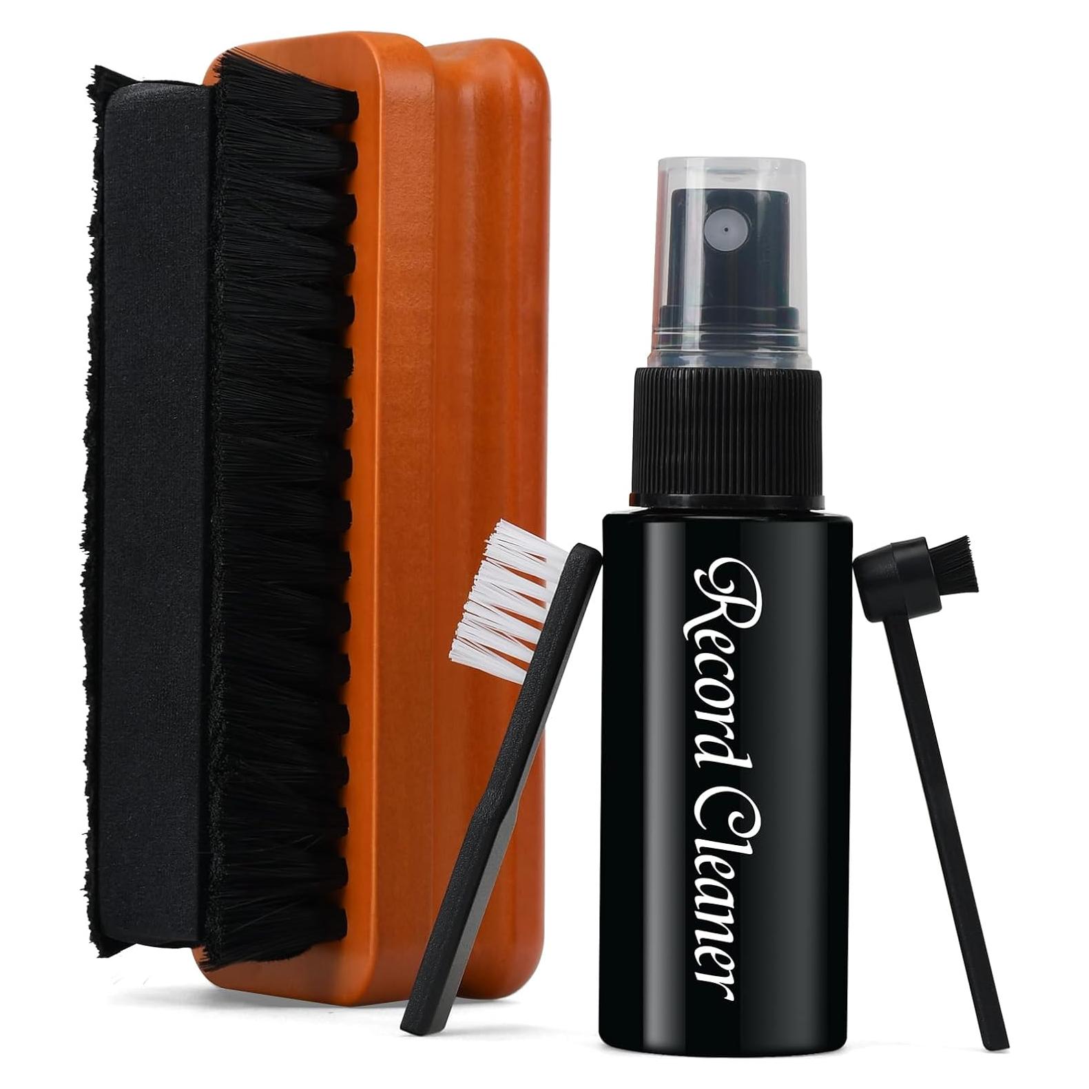 Kit de Limpieza de Discos de Vinilo 4 en 1 kulloomii