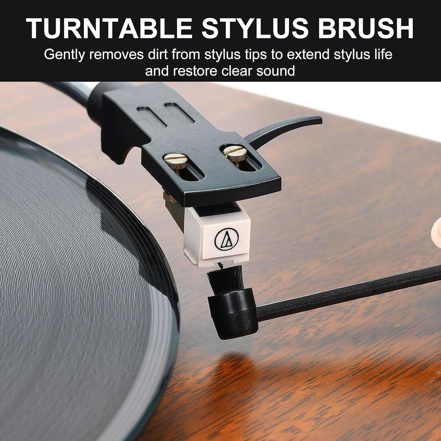 Kit de Limpieza de Discos de Vinilo 4 en 1 kulloomii