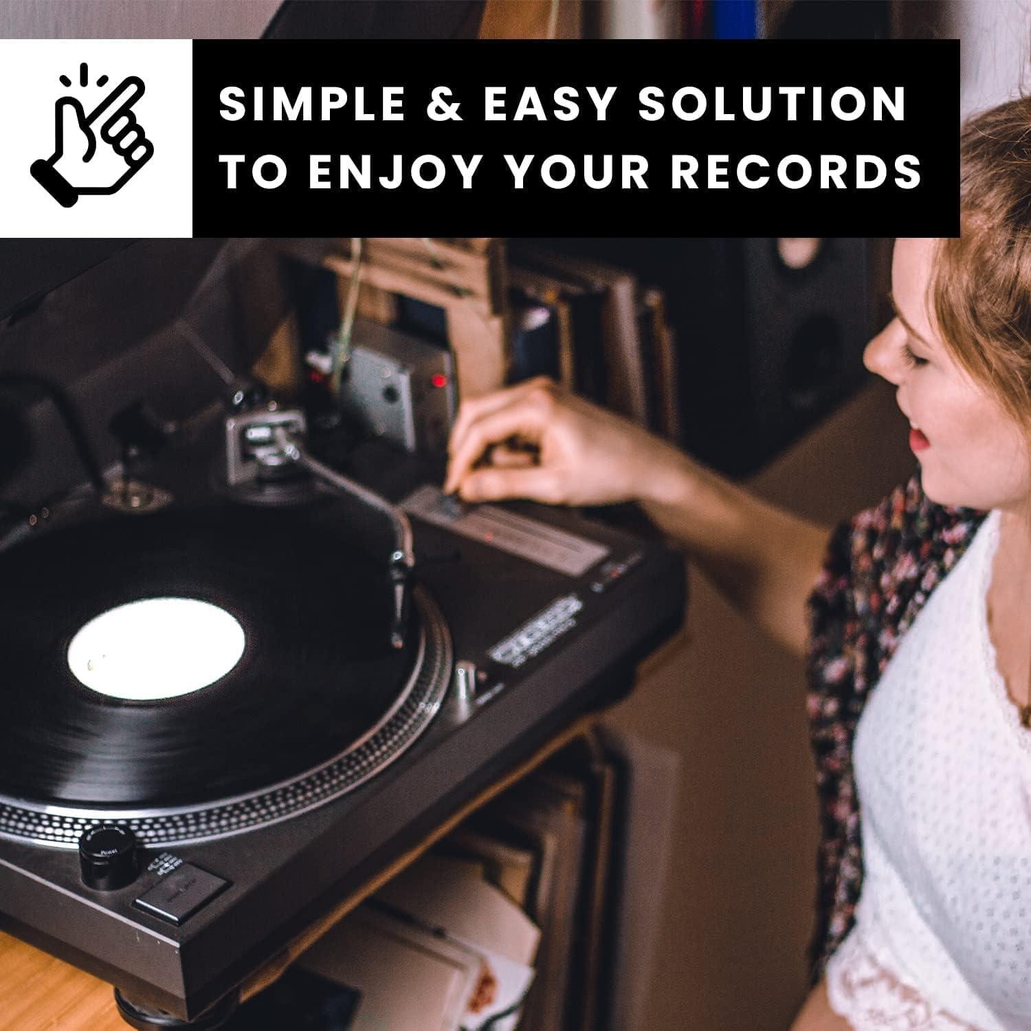 Kit de Limpieza de Discos de Vinilo 4 en 1 kulloomii