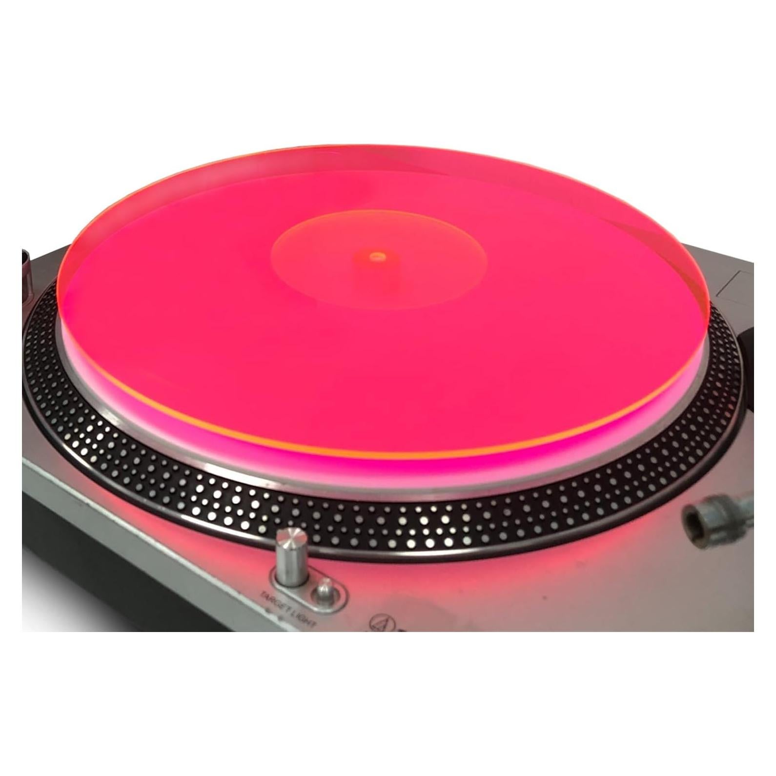 Alfombrilla Acrílica para Turntable Mobile Pro 30 cm Rosa