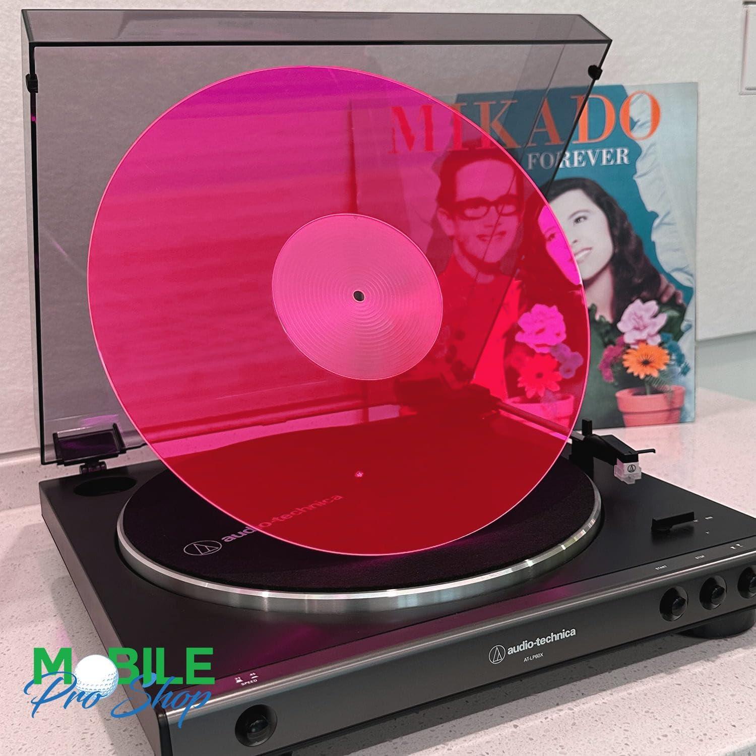 Alfombrilla Acrílica para Turntable Mobile Pro 30 cm Rosa