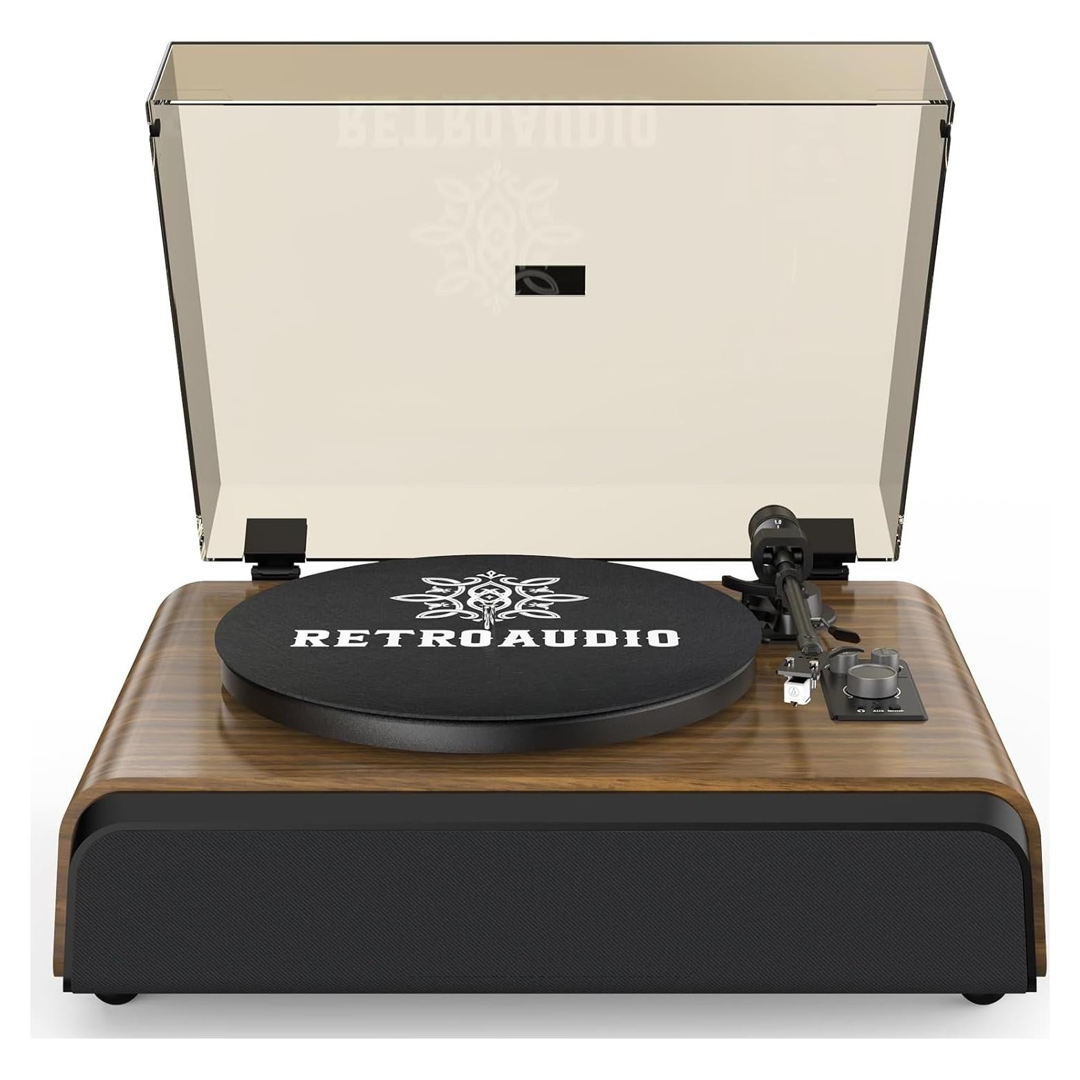 Reproductor de Vinilo RetroAudio JM-302 2.1 Canales Subwoofer