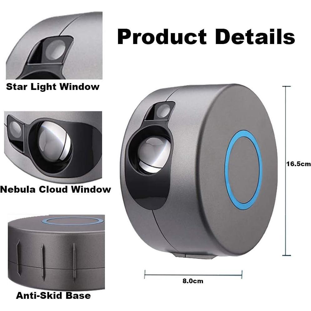 Proyector de Estrellas Silvotek HR-01 Luz Nocturna