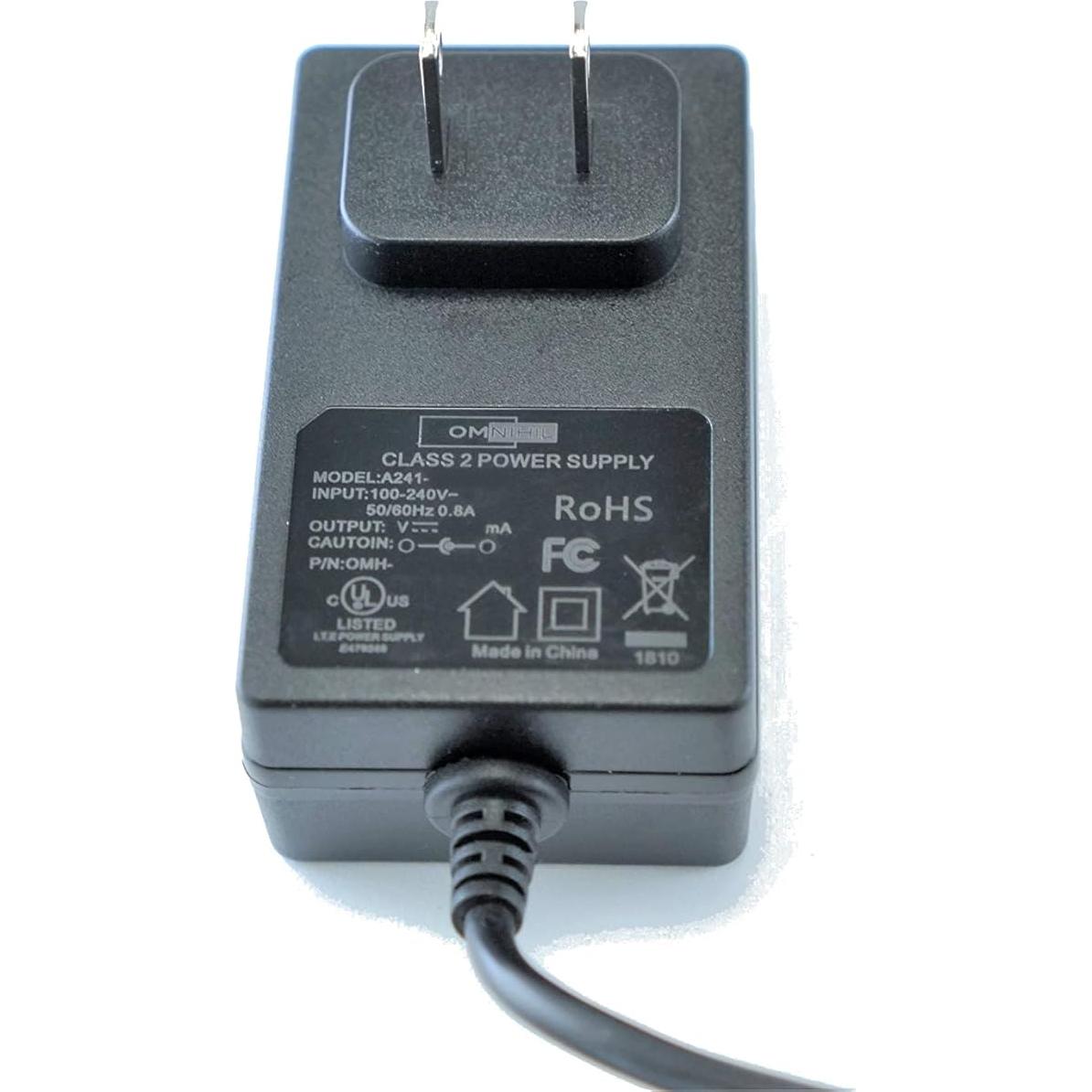 Adaptador AC/DC OMNIHIL 8 pies (2.44m) para tocadiscos Crosley