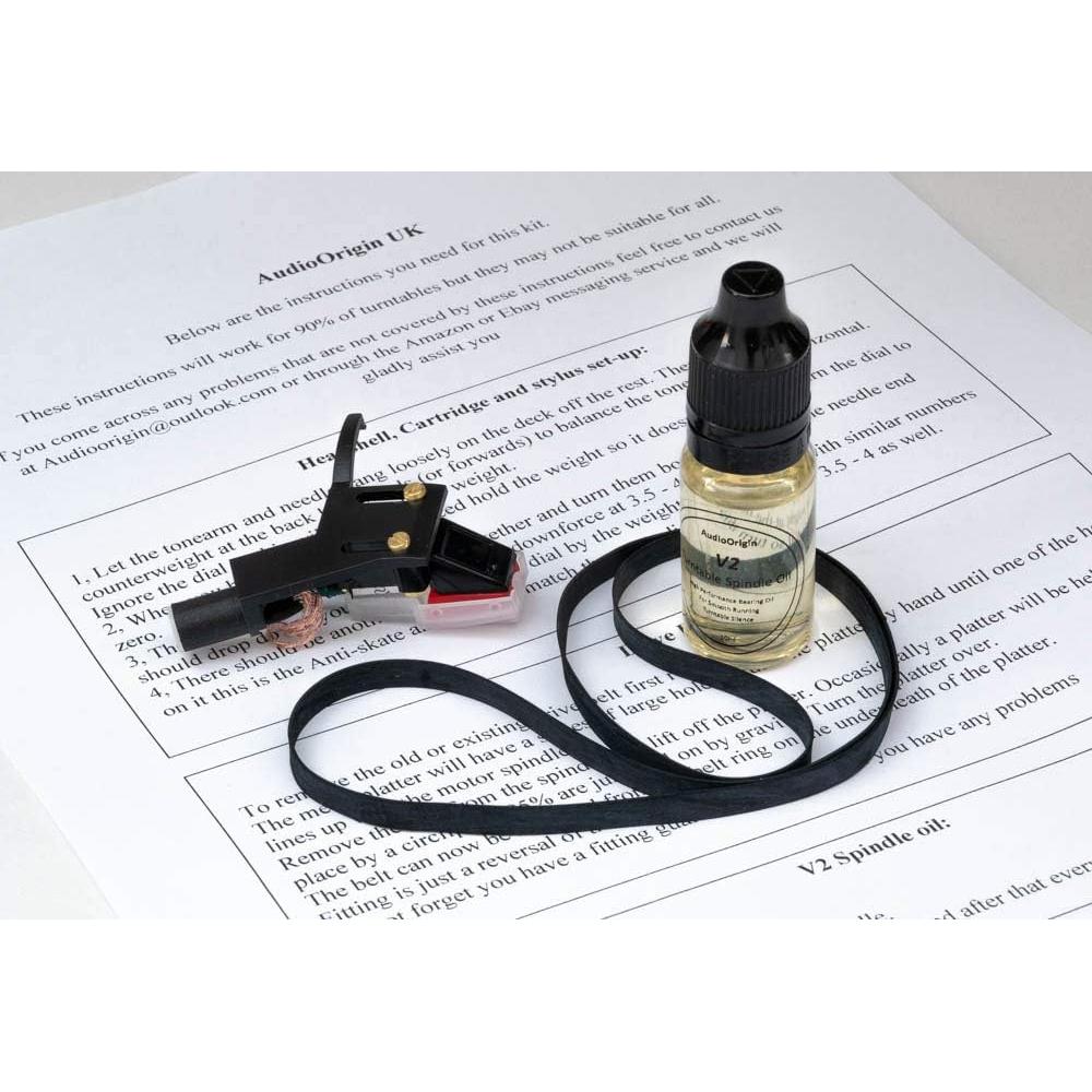 Kit de Restauración para Tocadiscos YAMAHA P-450 - Cabezal, Cartucho y Correa