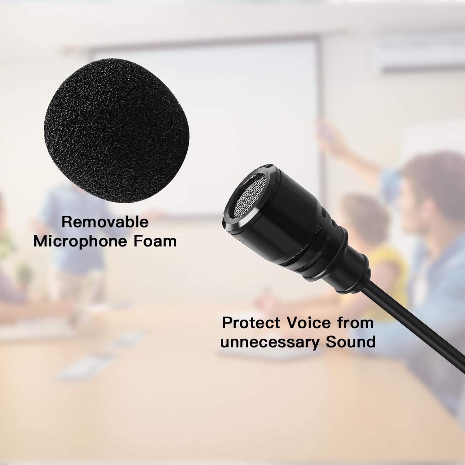 Paquete de 2 Micrófonos Lavalier Akoree con Conector Hirose